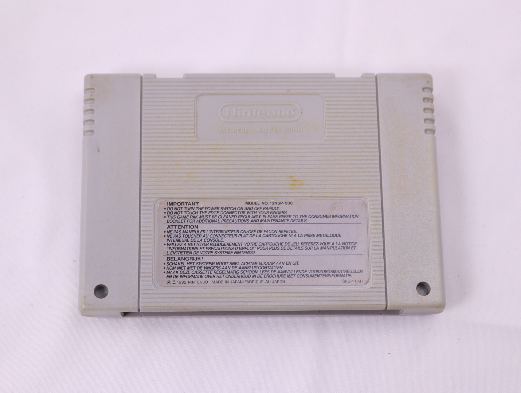 SNES - King Arthur's World - productfoto 2
