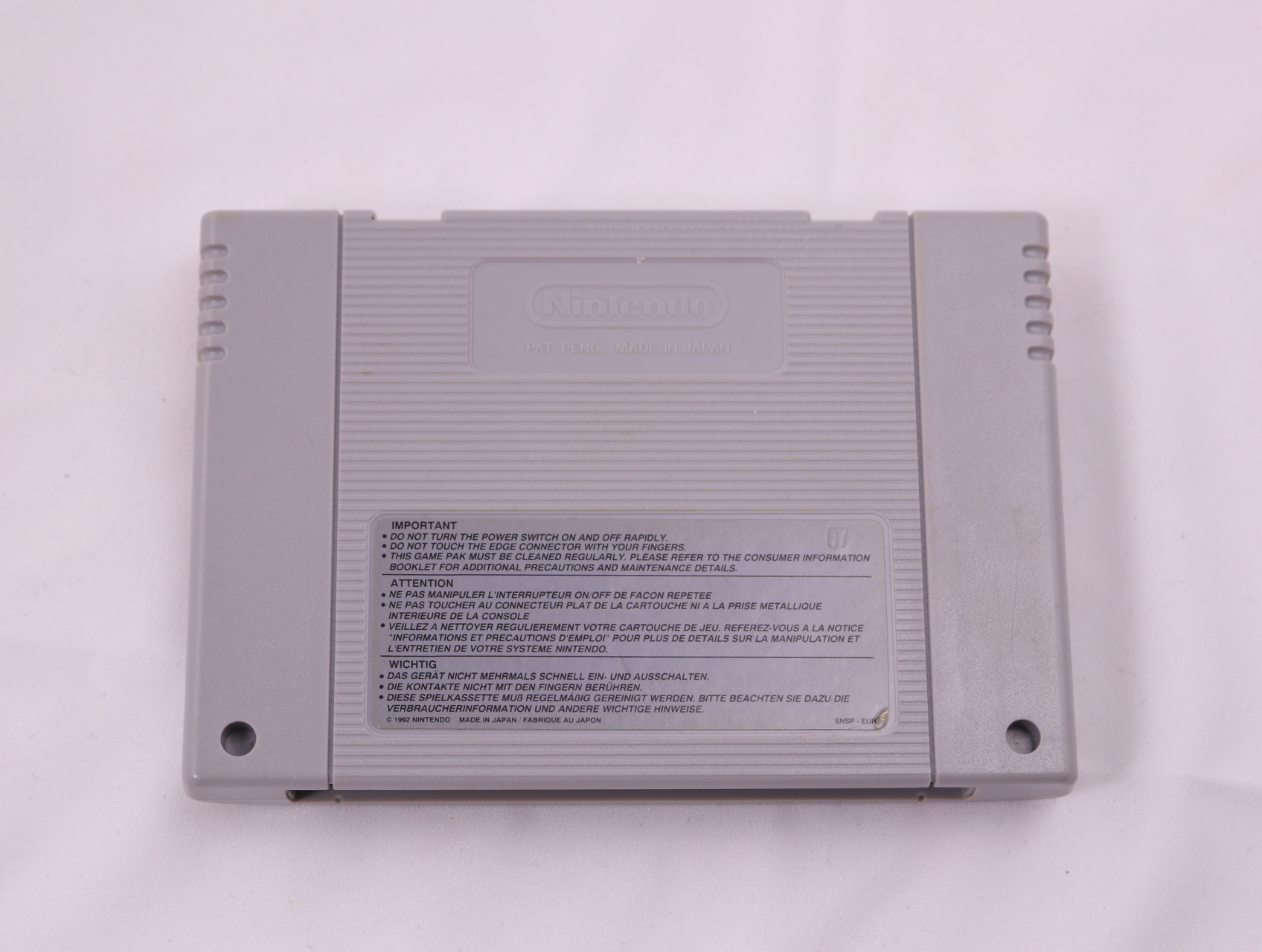 SNES - NHL 96 - productfoto 2