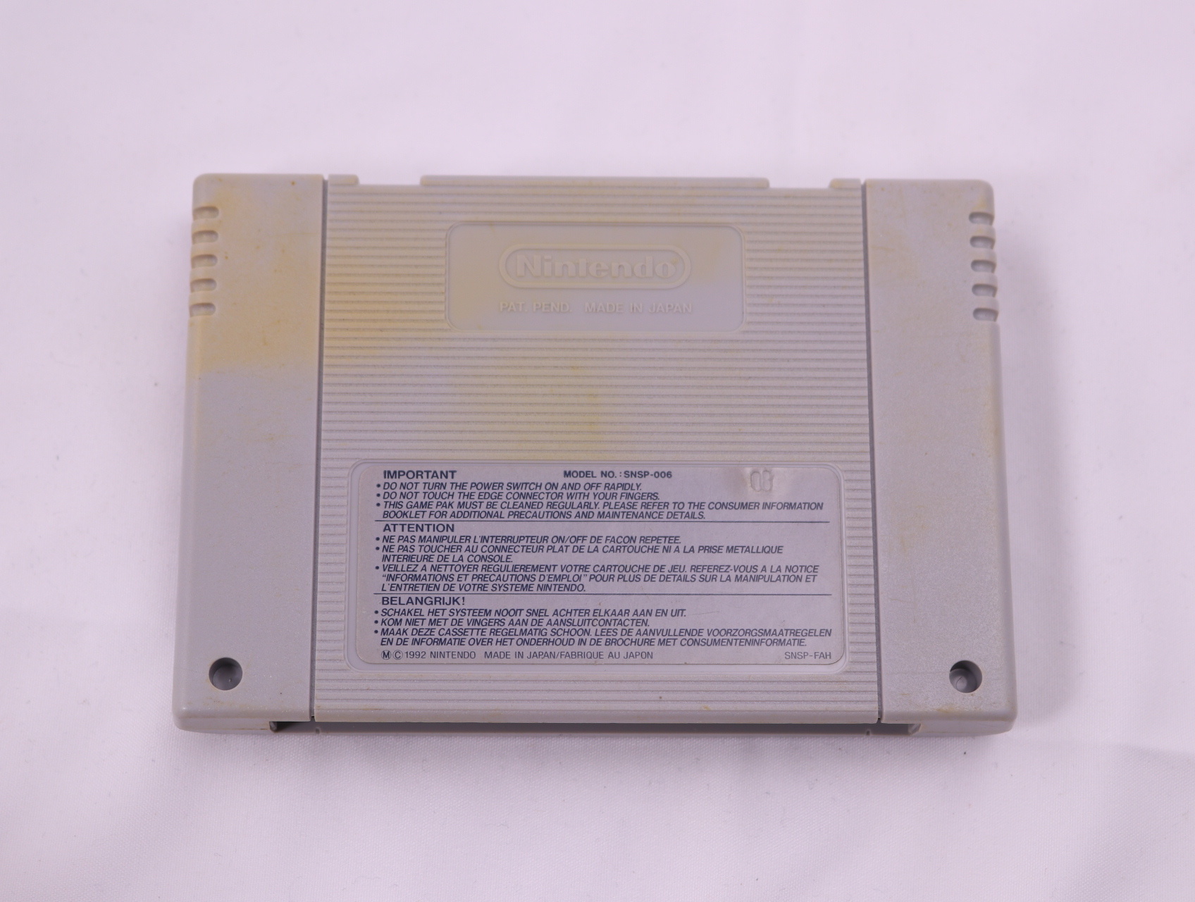 SNES - Super Metroid - productfoto 2