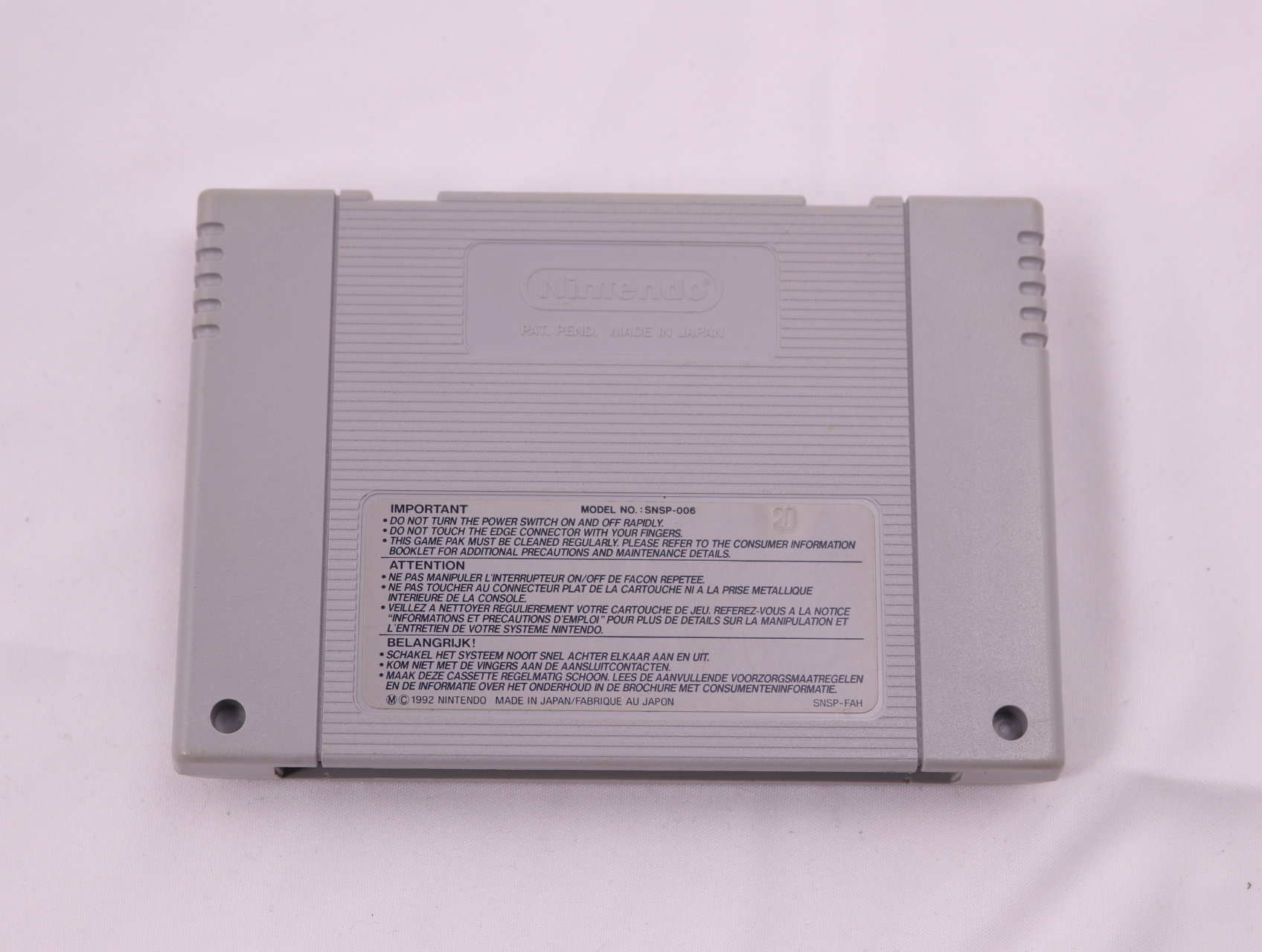 SNES - T2 The Arcade Game - productfoto 2