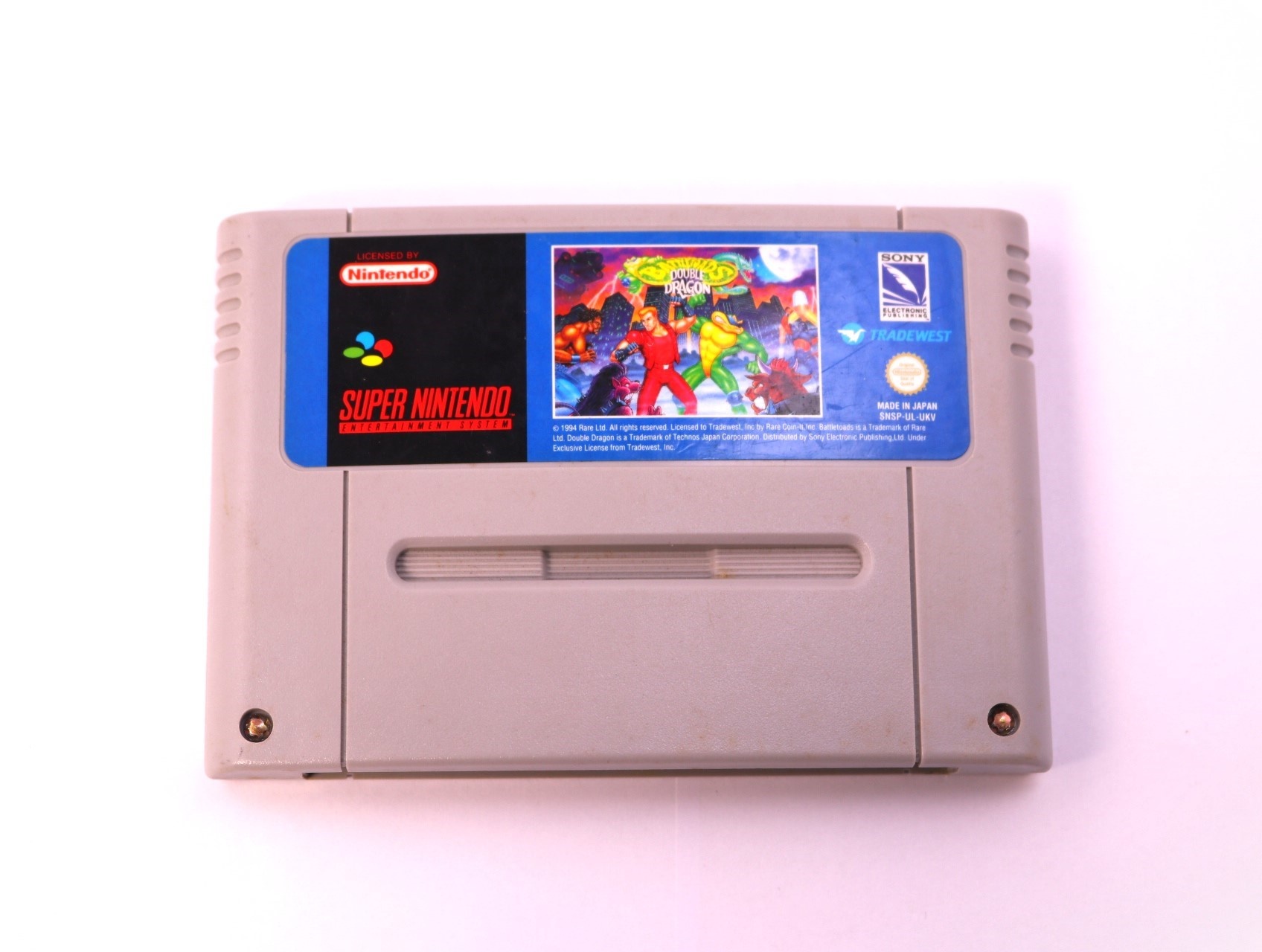 SNES - Battletoads & Double Dragon