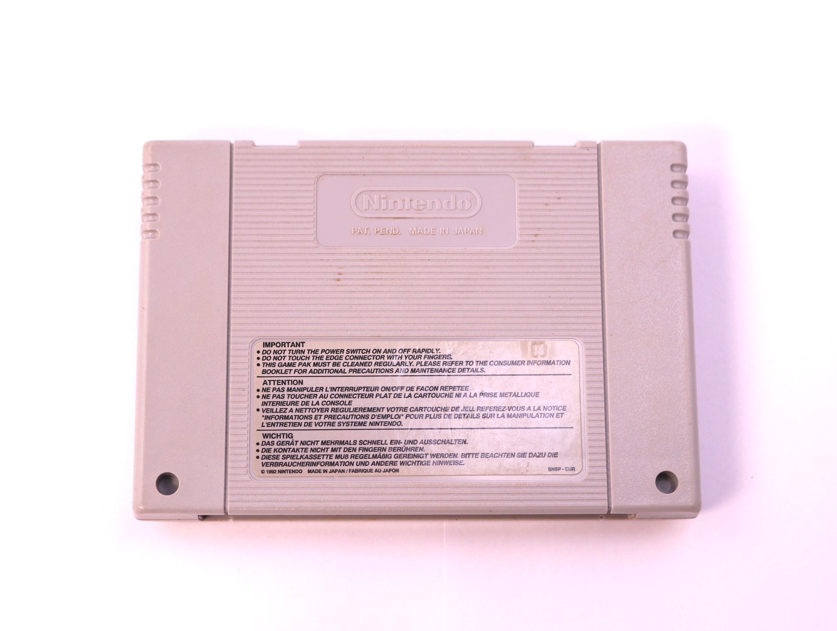 SNES - Battletoads & Double Dragon - productfoto 2