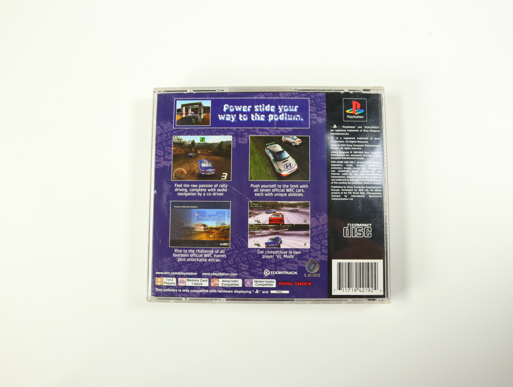 Playstation 1 - WRC Arcade - productfoto 3