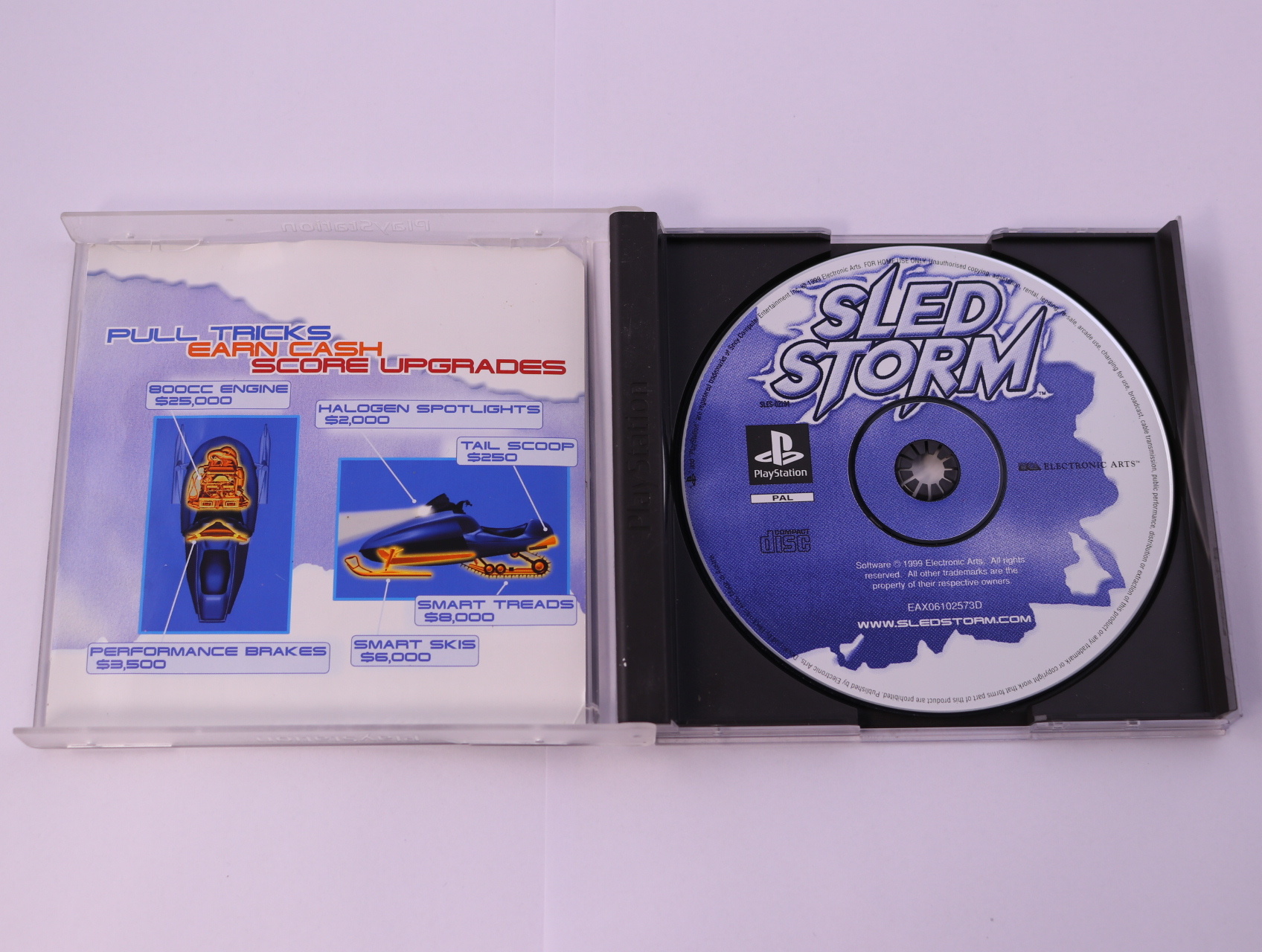 PlayStation 1 - Sled Storm - productfoto 3