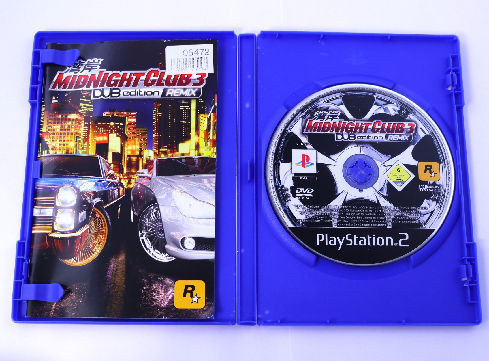 Playstation 2 - Midnight Club 3: DUB Edition Remix - productfoto 3
