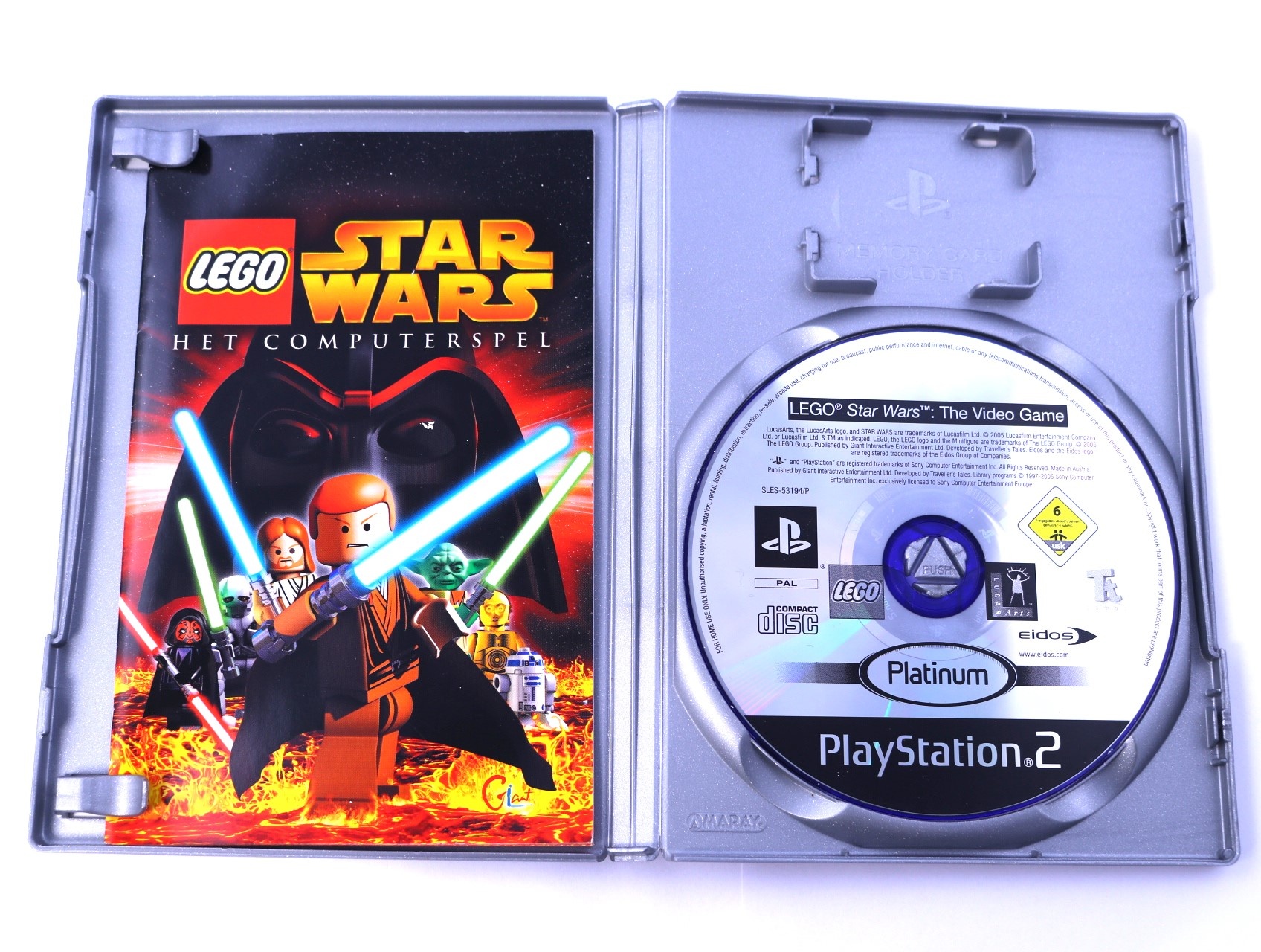 PlayStation 2 - Lego Star Wars [Platinum] - productfoto 3