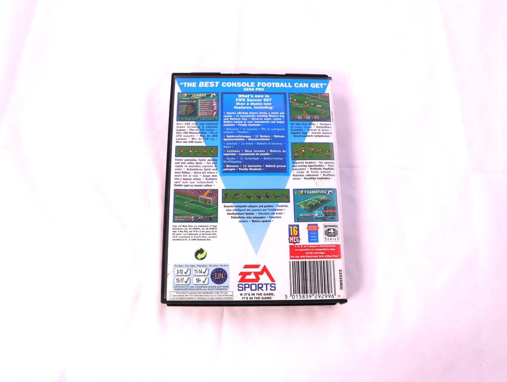 SEGA Mega Drive - FIFA Soccer 95 [No Manual] - productfoto 2