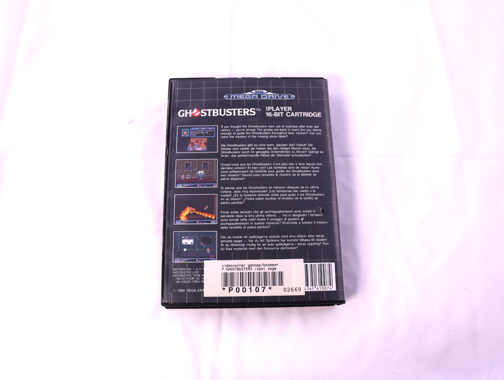 SEGA Mega Drive - Ghostbusters [No Manual] - productfoto 2
