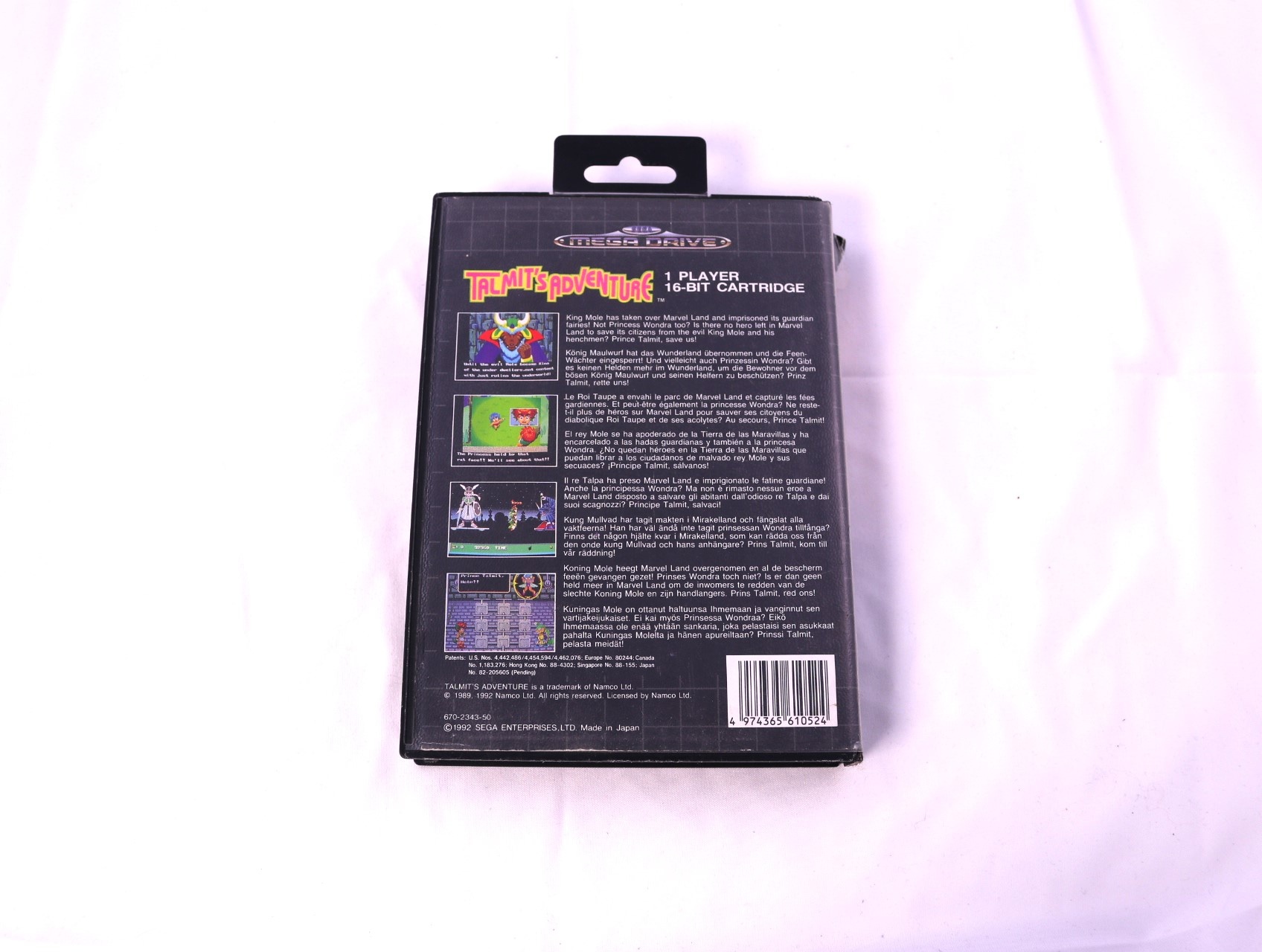SEGA Mega Drive - Talmit's Adventure [No Manual] - productfoto 2