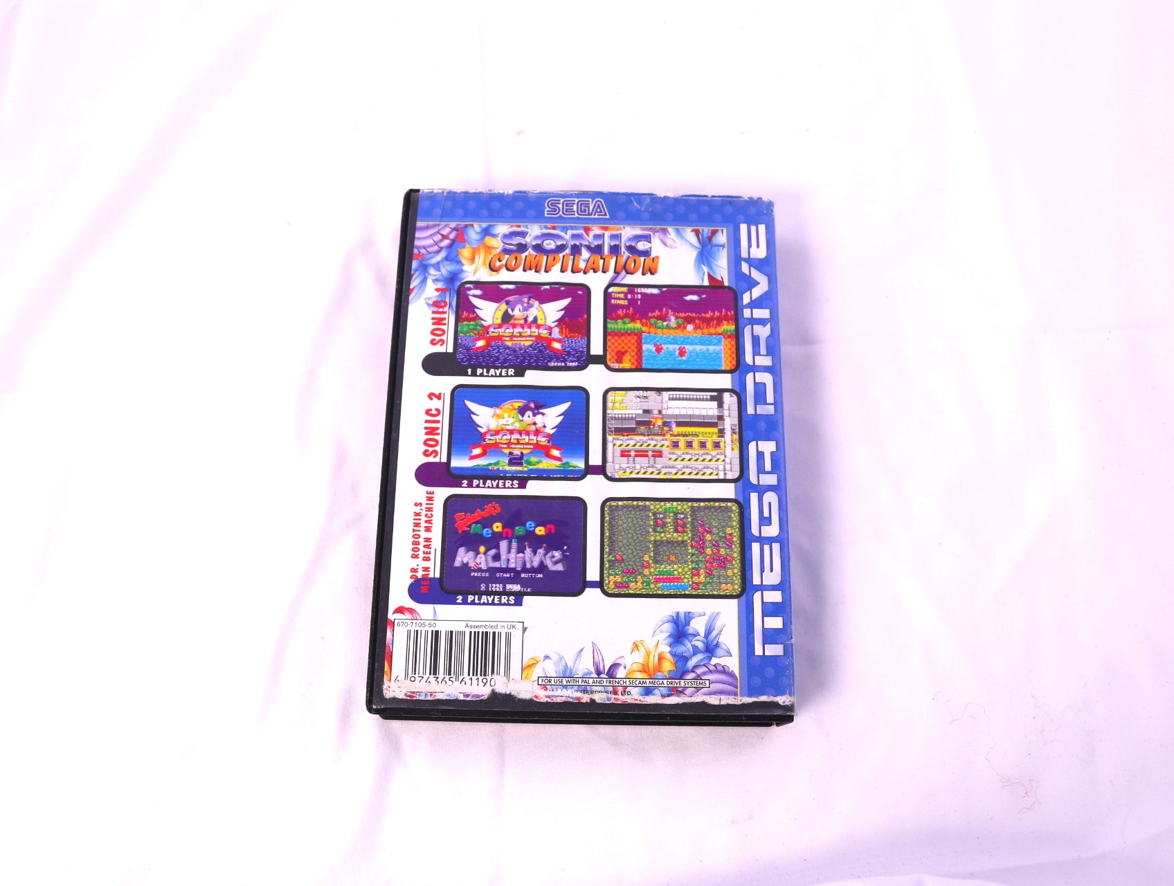 SEGA Mega Drive - Sonic Compilation [No Manual] - productfoto 2