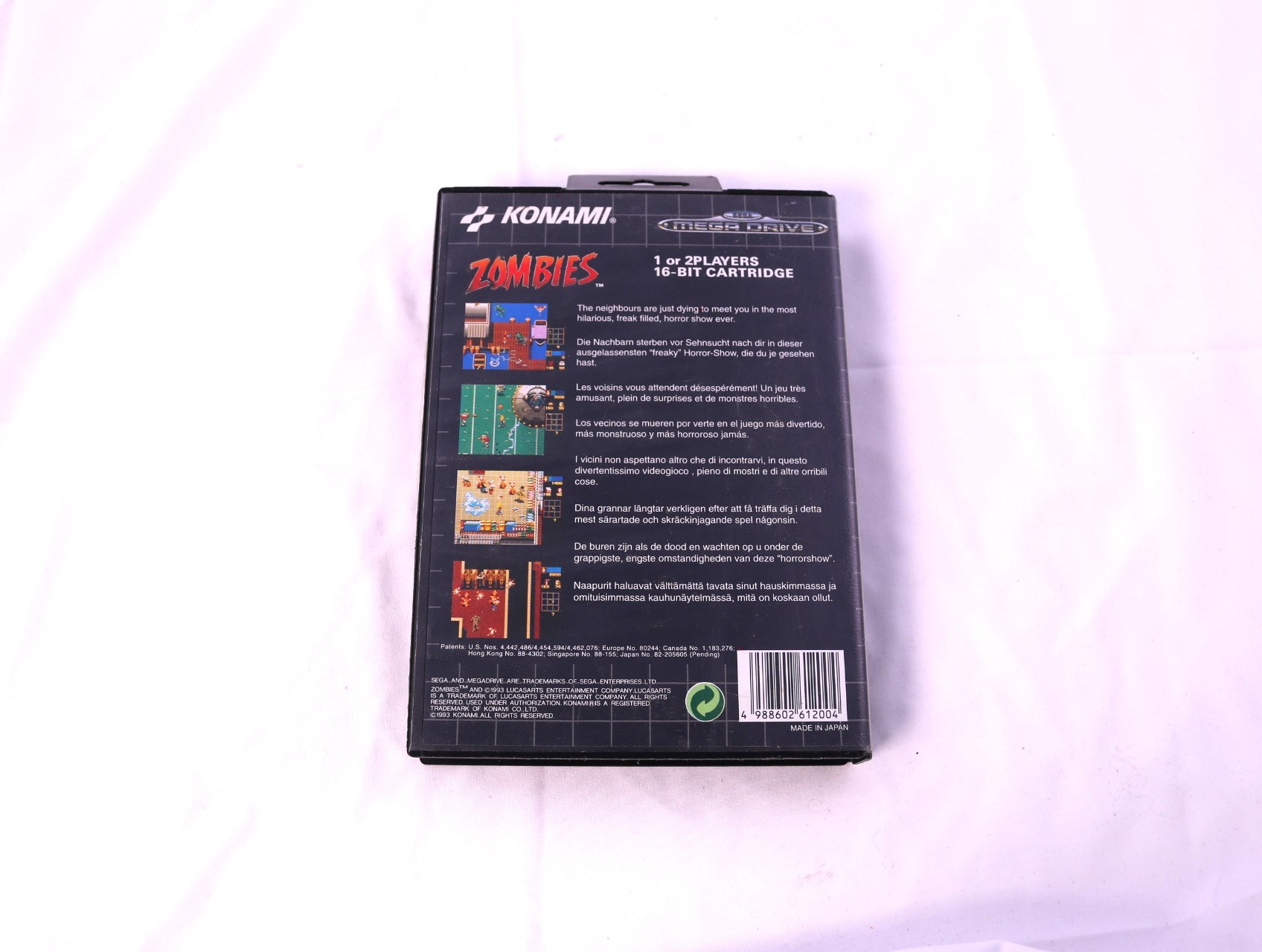 SEGA Mega Drive - Zombies Ate My Neighbors [No Manual] - productfoto 2