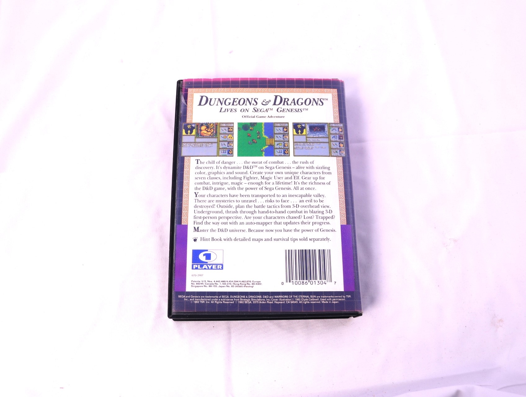 SEGA Mega Drive - Dungeons & Dragons Warriors of the Eternal Sun [No Manual] - Sega - productfoto 2