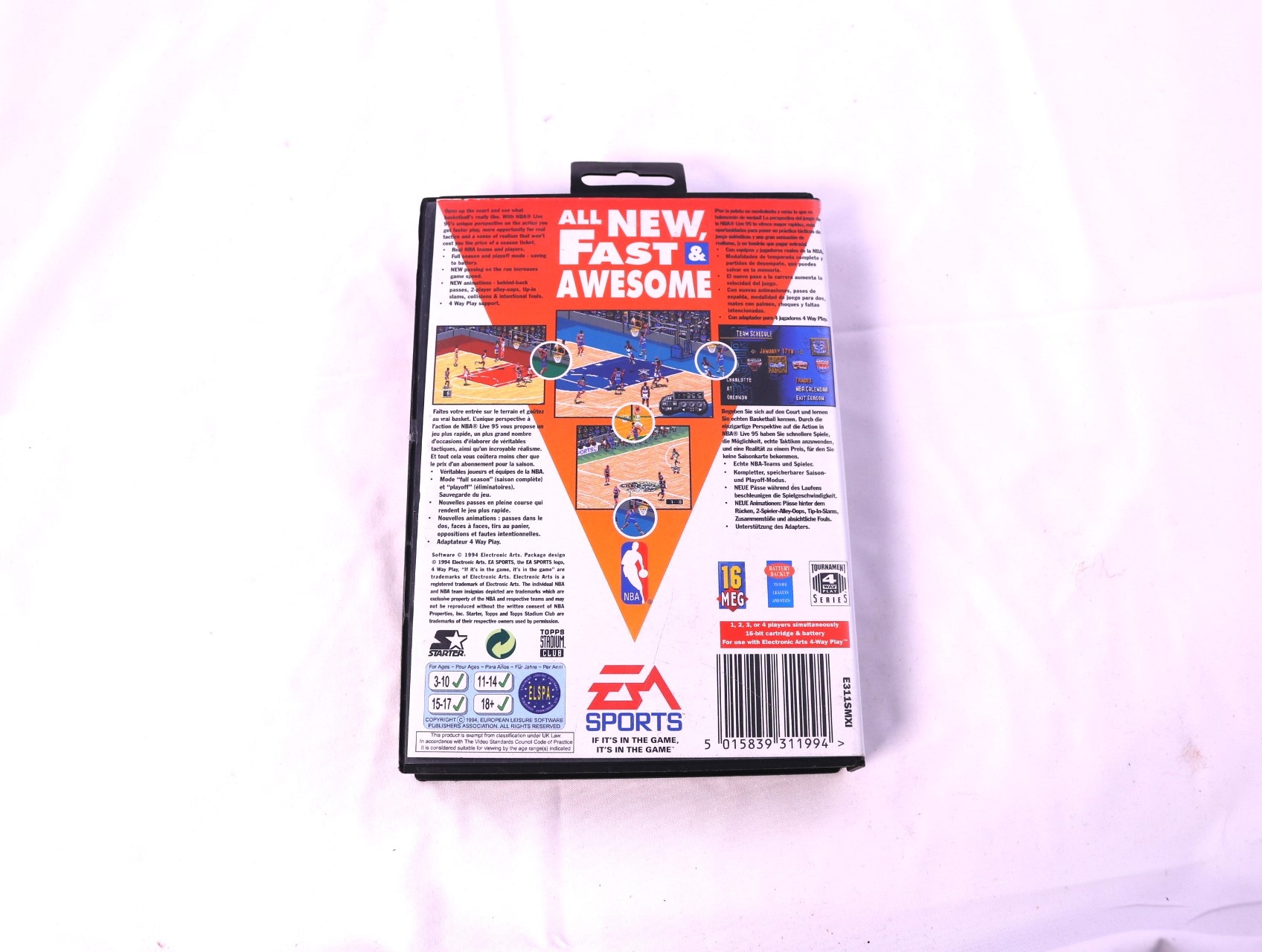 SEGA Mega Drive - NBA Live 95 [No Manual] - productfoto 2