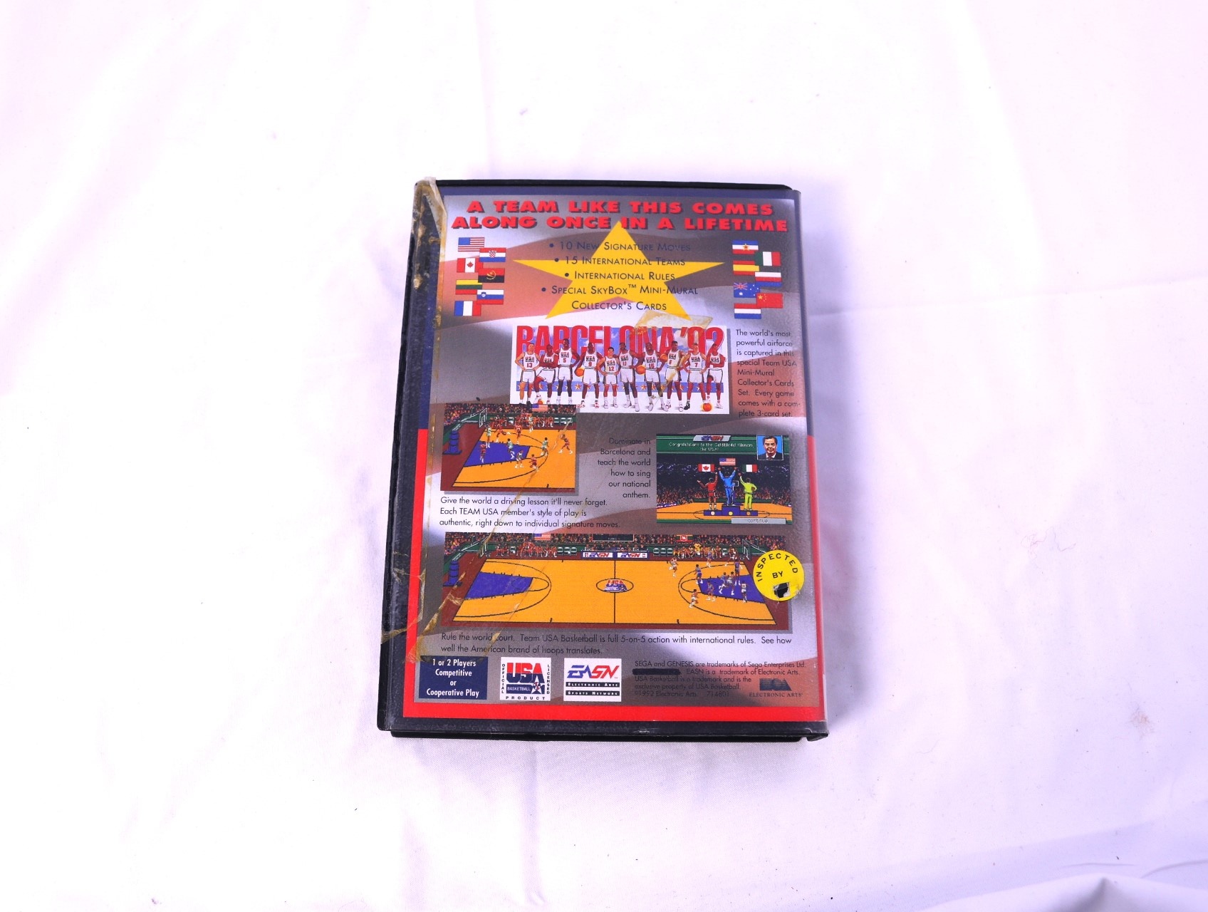 SEGA Mega Drive - Team USA Basketball [No Manual] - productfoto 2