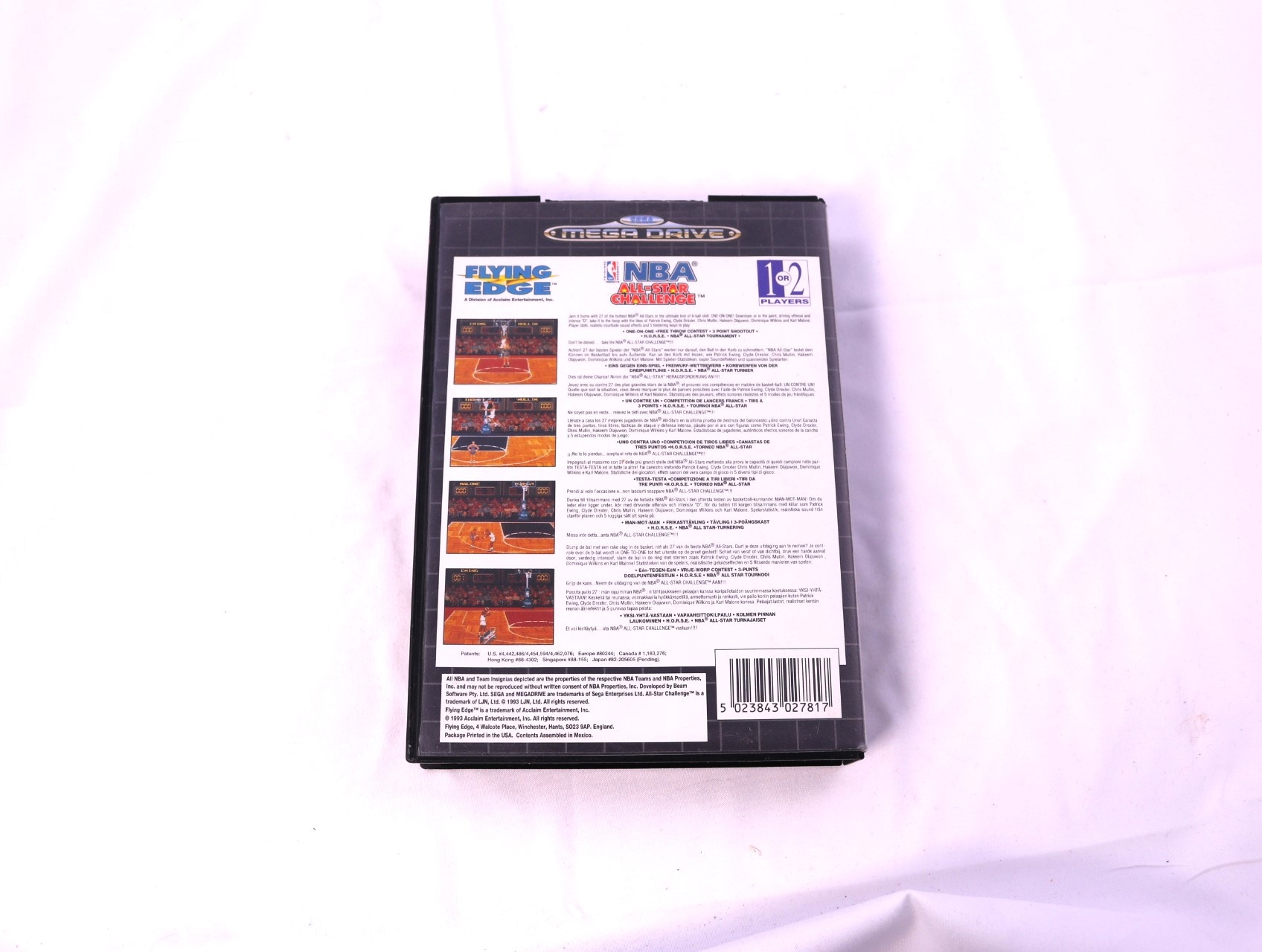 SEGA Mega Drive - NBA All-Star Challenge - productfoto 2