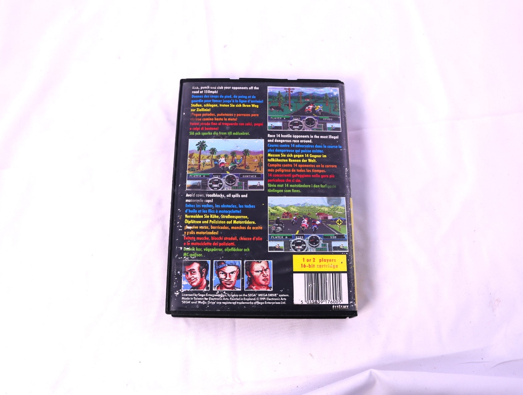 SEGA Mega Drive - Road Rash [No Manual] - productfoto 2