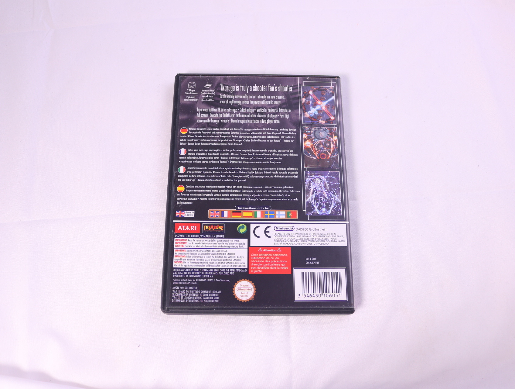 Nintendo GameCube - Ikaruga - productfoto 2