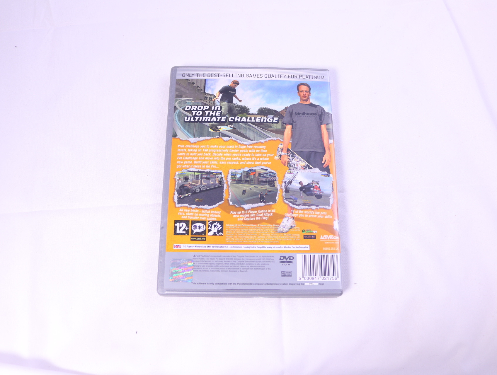 Playstation 2 - Tony Hawk's Pro Skater 4 [Platinum] - productfoto 2