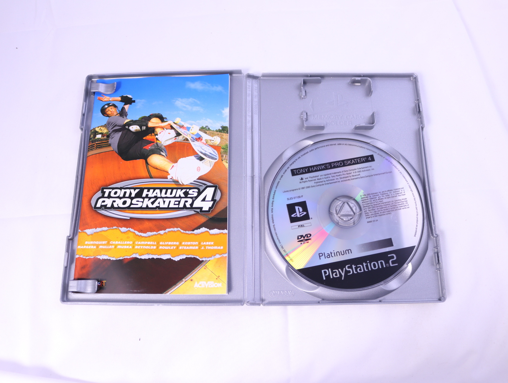 Playstation 2 - Tony Hawk's Pro Skater 4 [Platinum] - productfoto 3