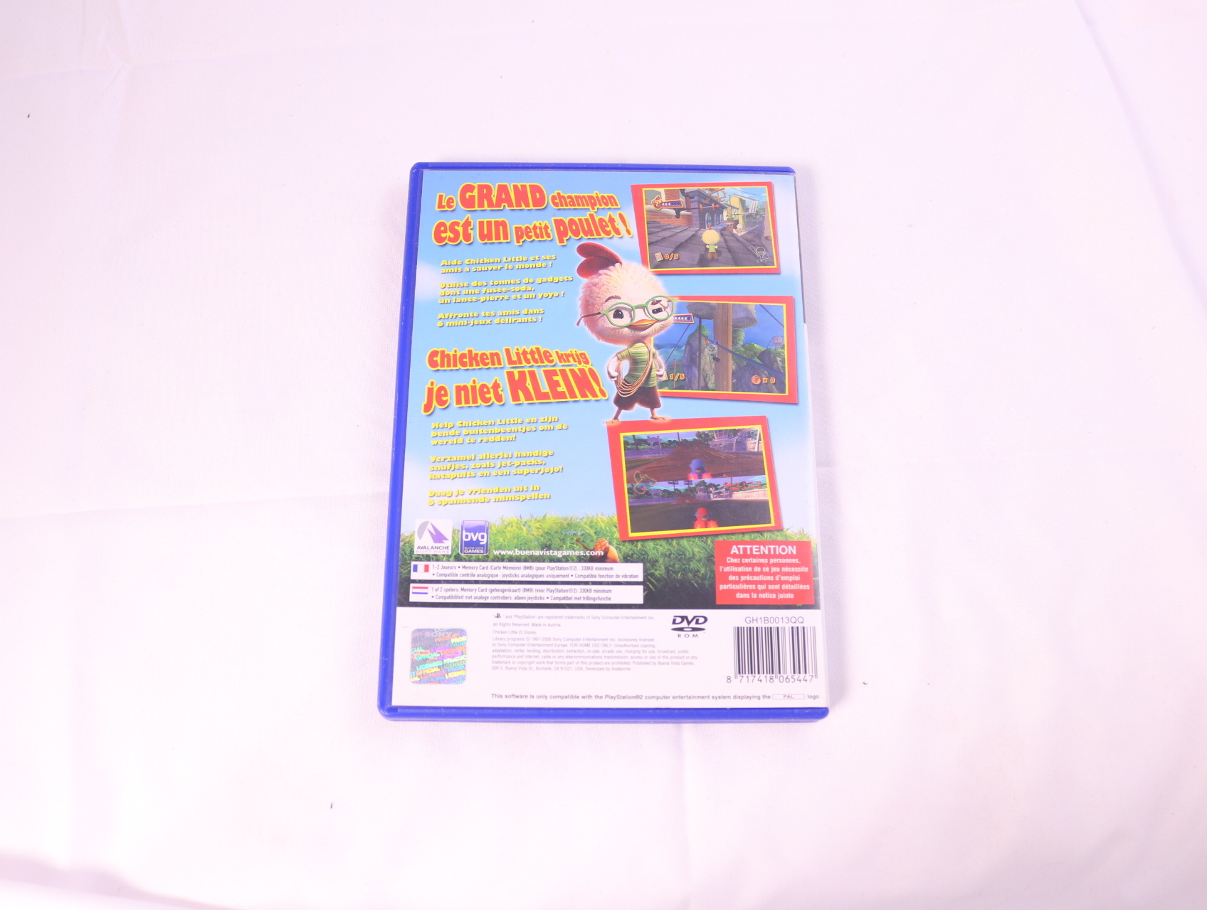 Playstation 2 - Chicken Little - productfoto 2