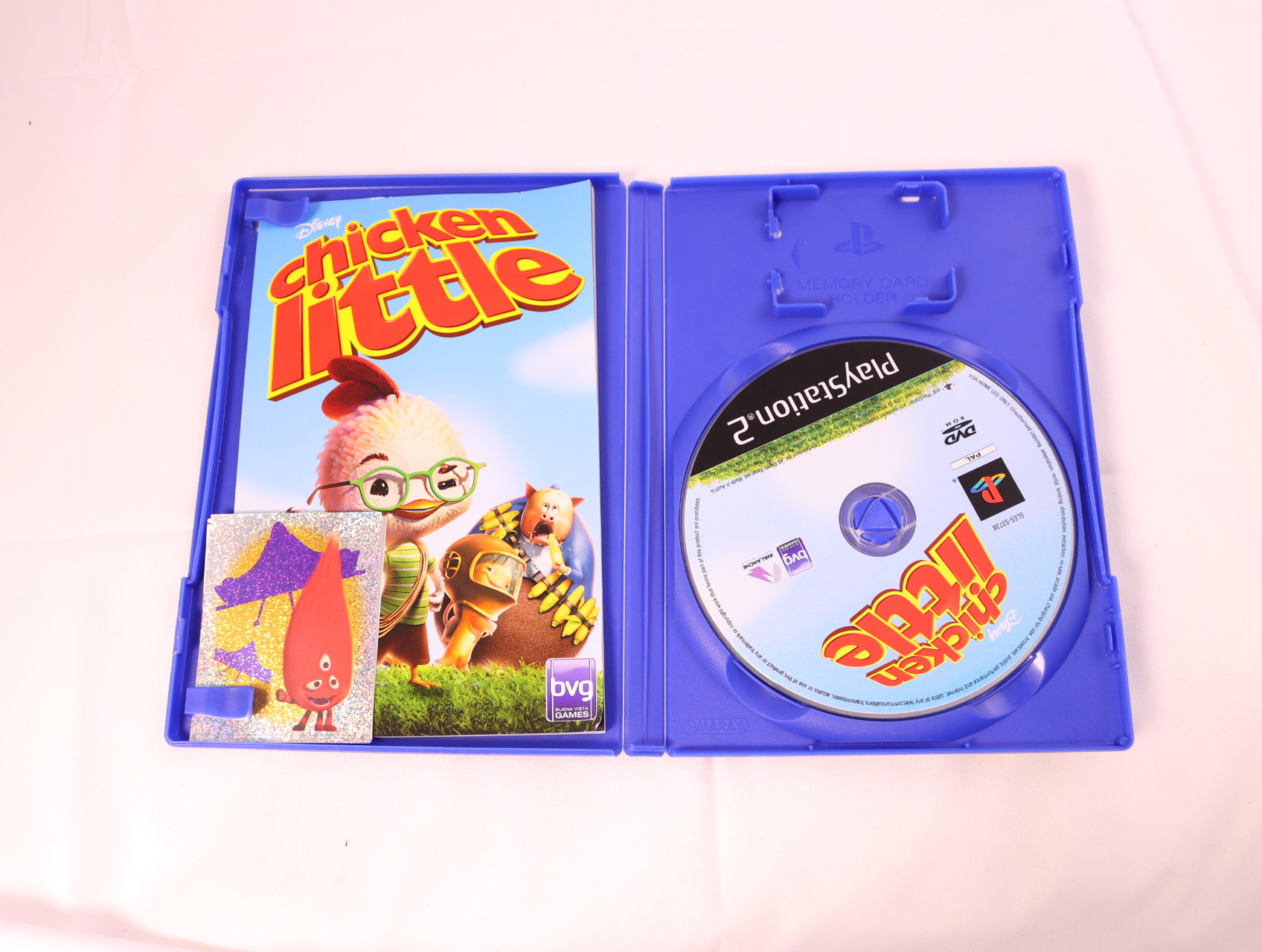 Playstation 2 - Chicken Little - productfoto 3