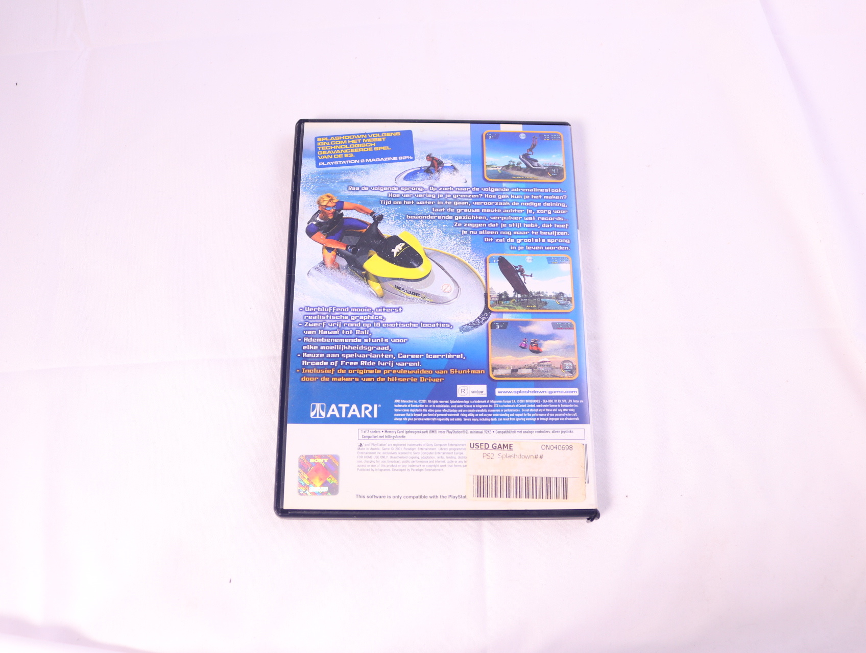 Playstation 2 - Splashdown - productfoto 2