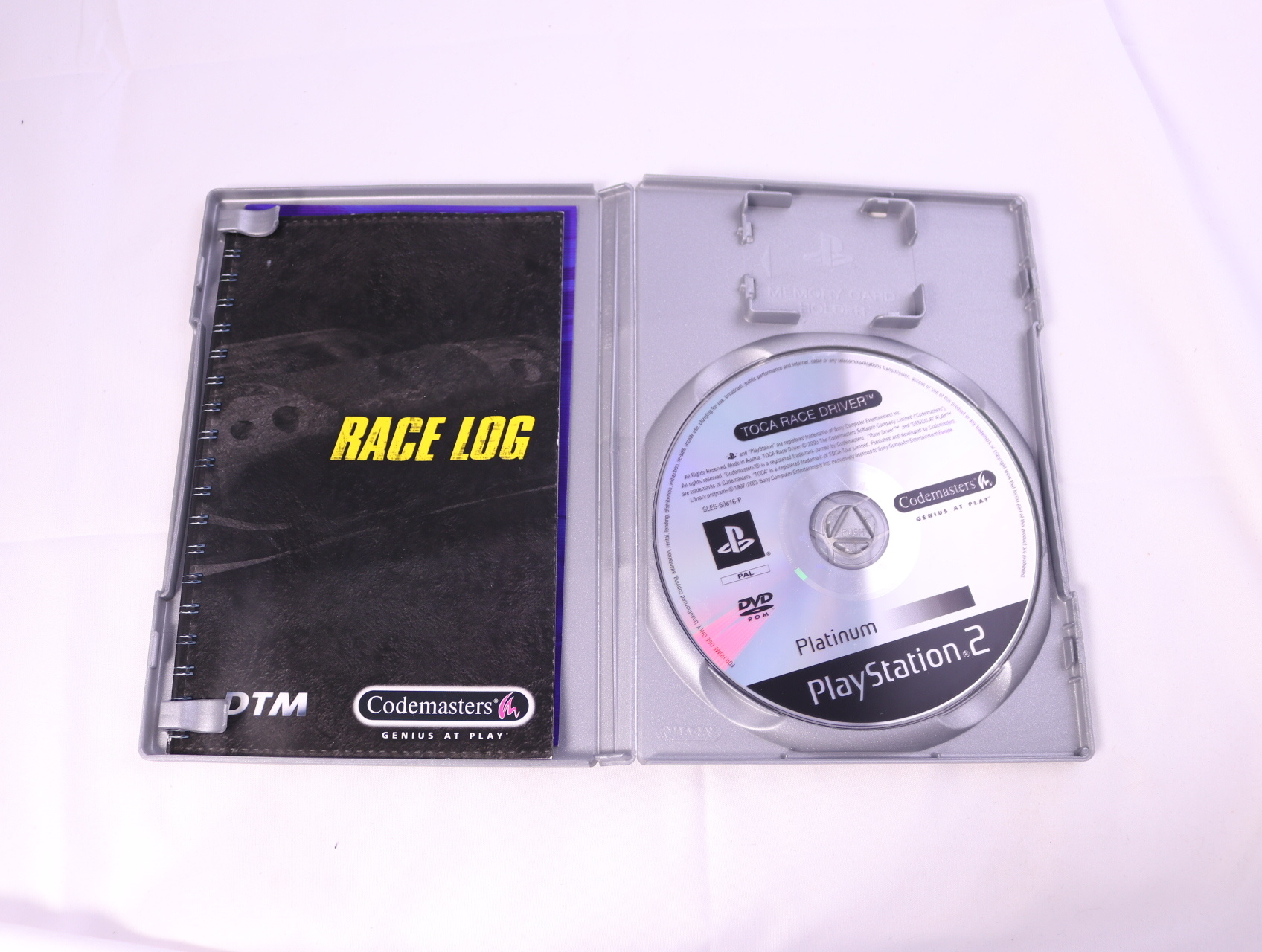 Playstation 2 - DTM Race Driver [Platinum] - productfoto 3