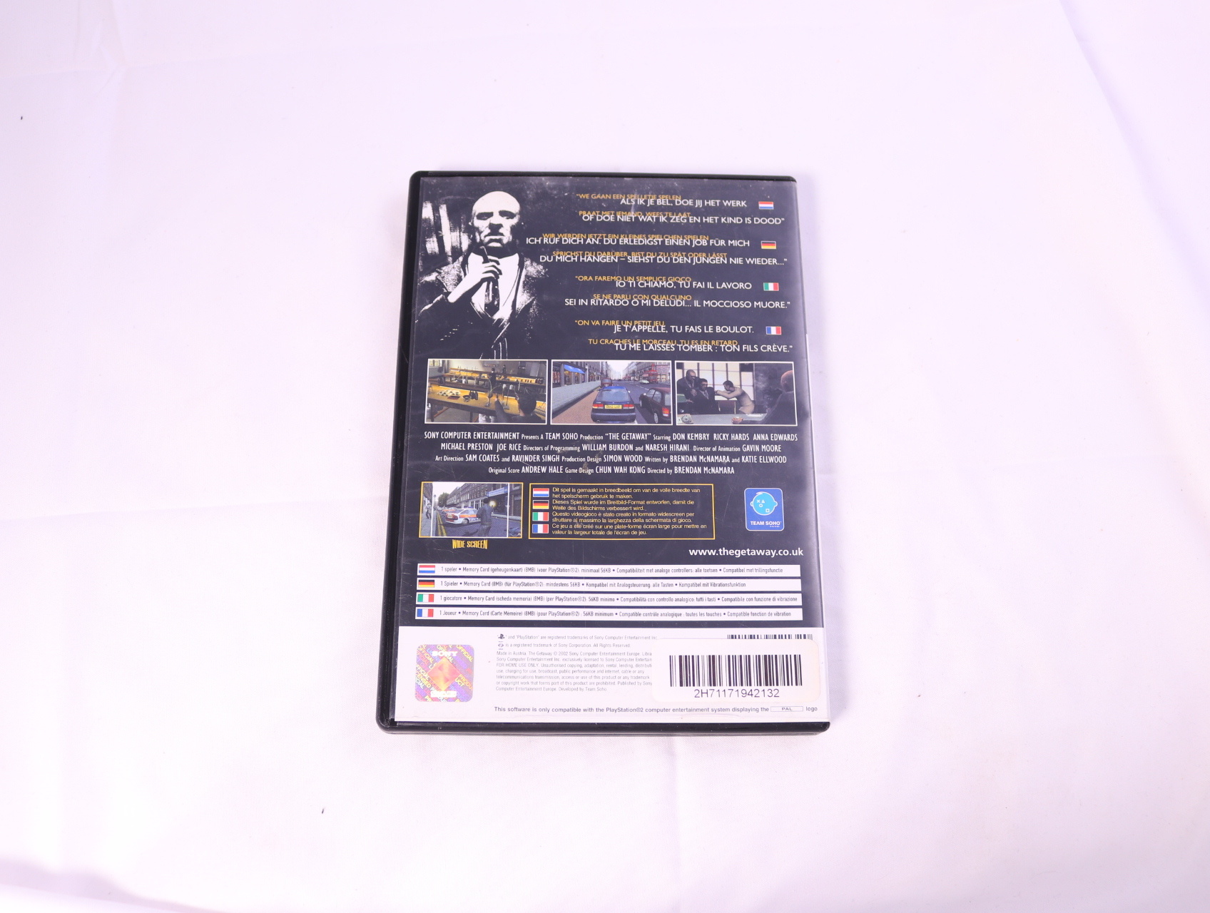 Playstation 2 - The Getaway - productfoto 2