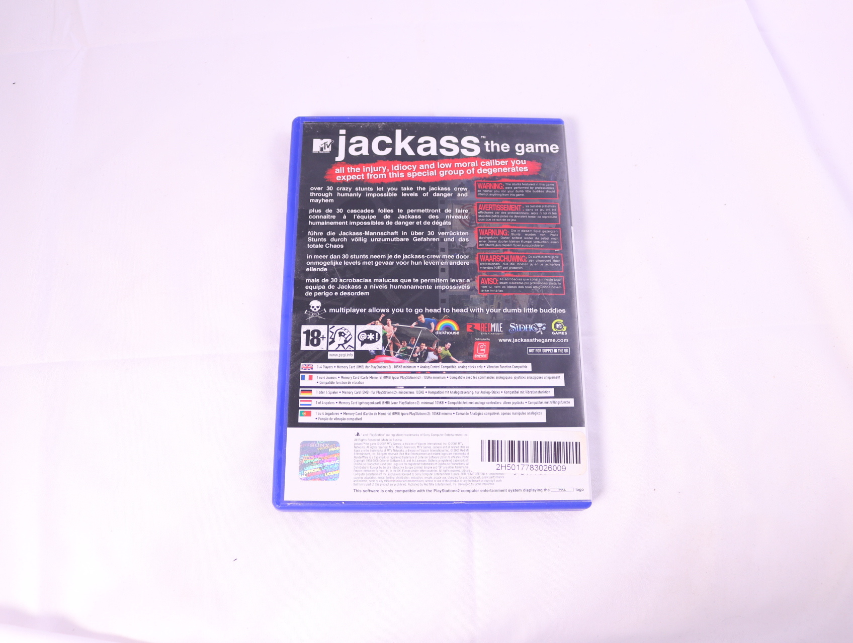 PlayStation 2 - Jackass: The Game - productfoto 2