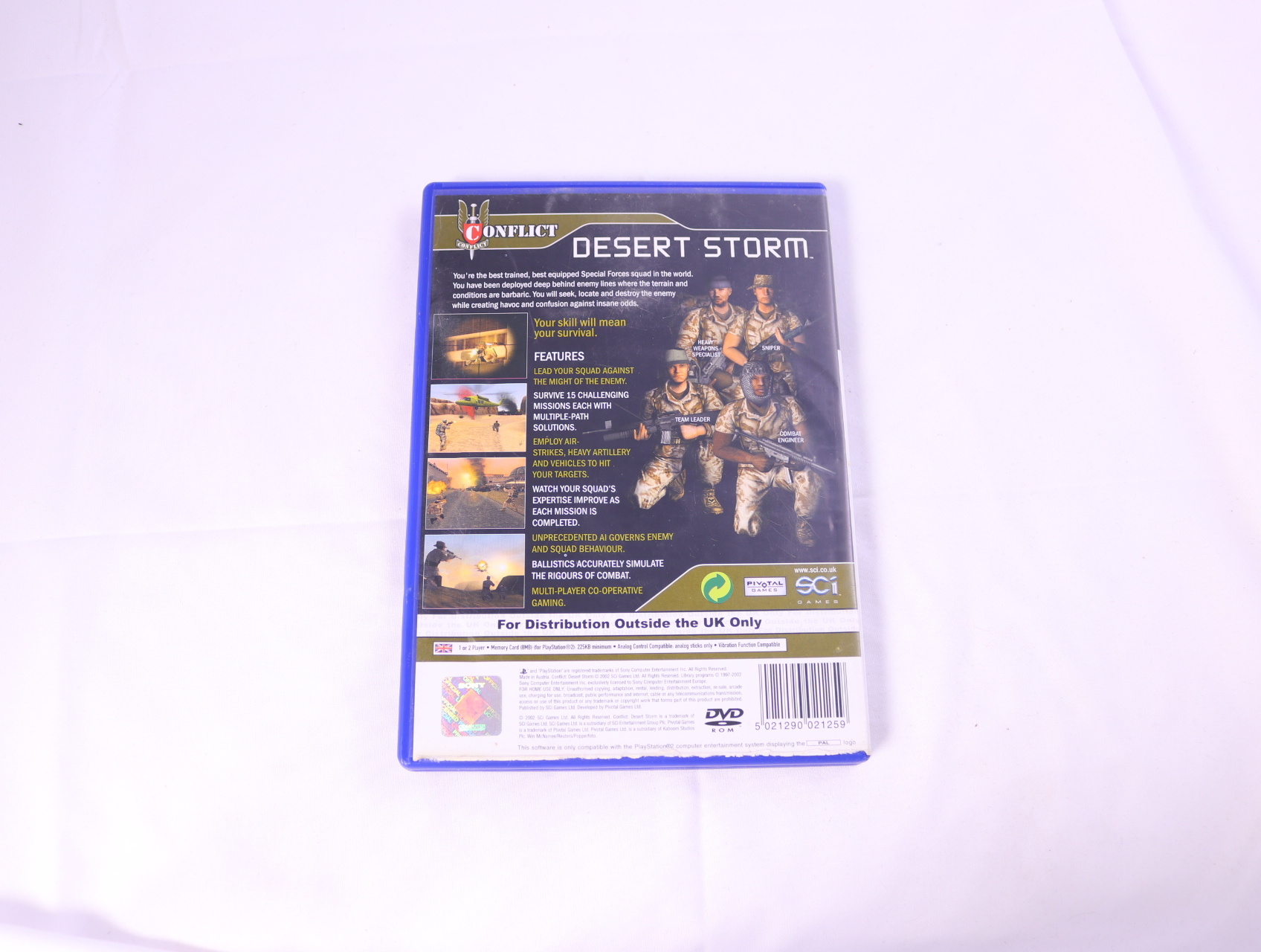 Playstation 2 - Conflict: Desert Storm - productfoto 2