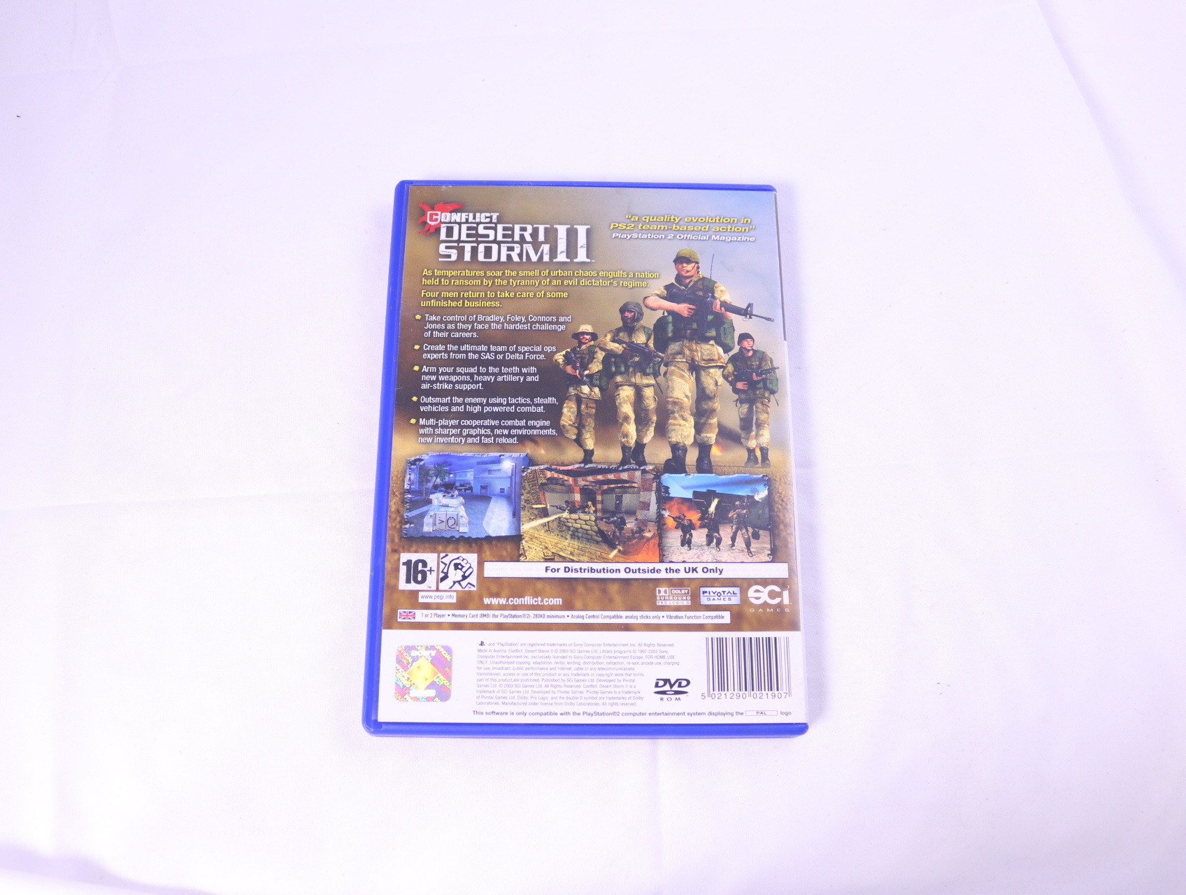 Playstation 2 - Conflict: Desert Storm II - productfoto 2