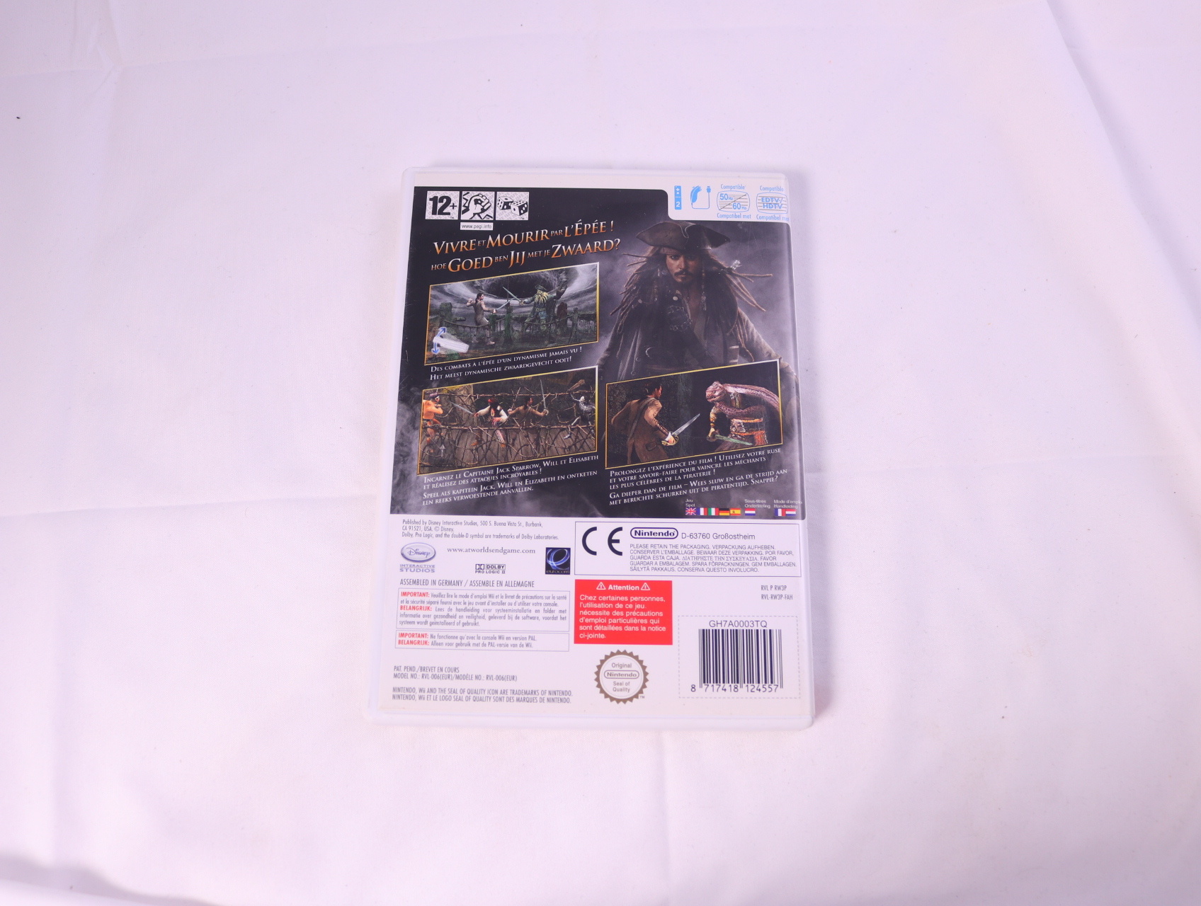 Wii - Pirates of the Caribbean: At World's End - productfoto 2