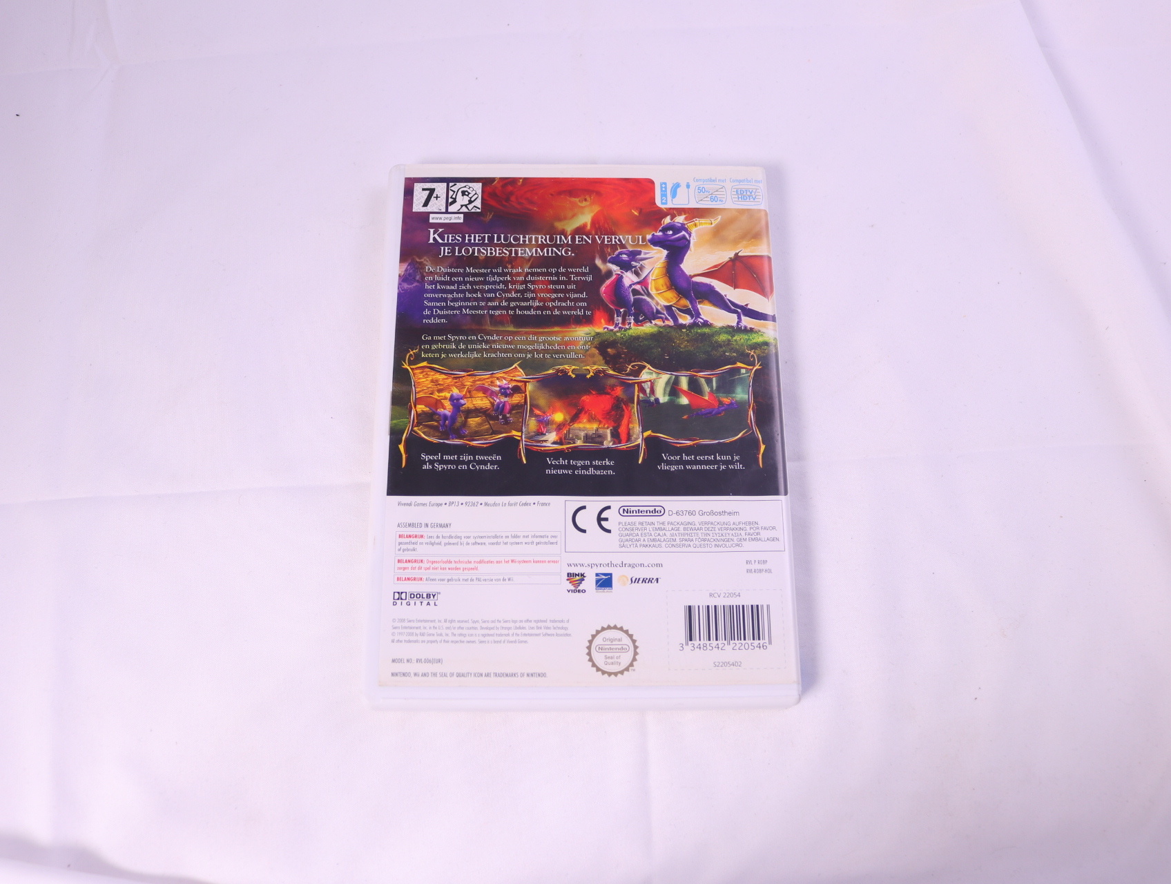 Wii - The Legend of Spyro: Dawn of the Dragon - productfoto 2