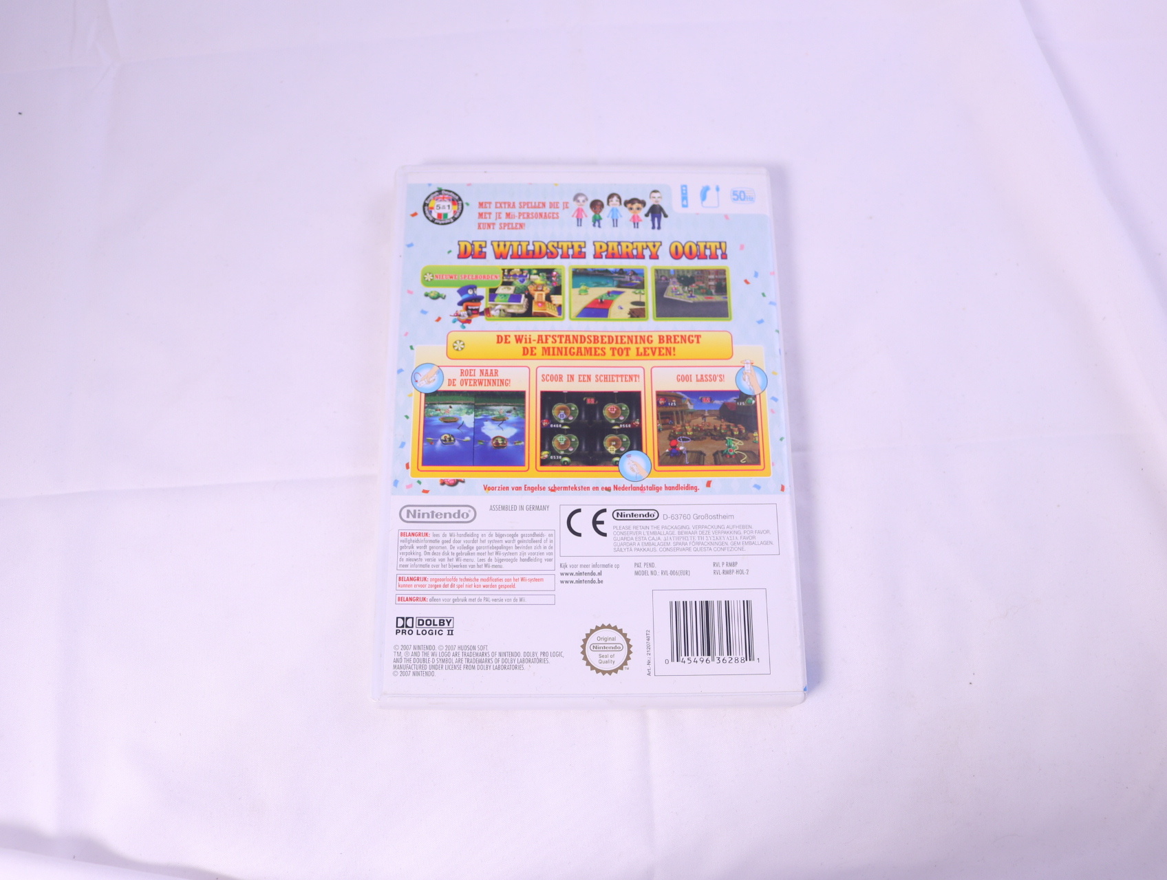 Wii - Mario Party 8 - productfoto 2