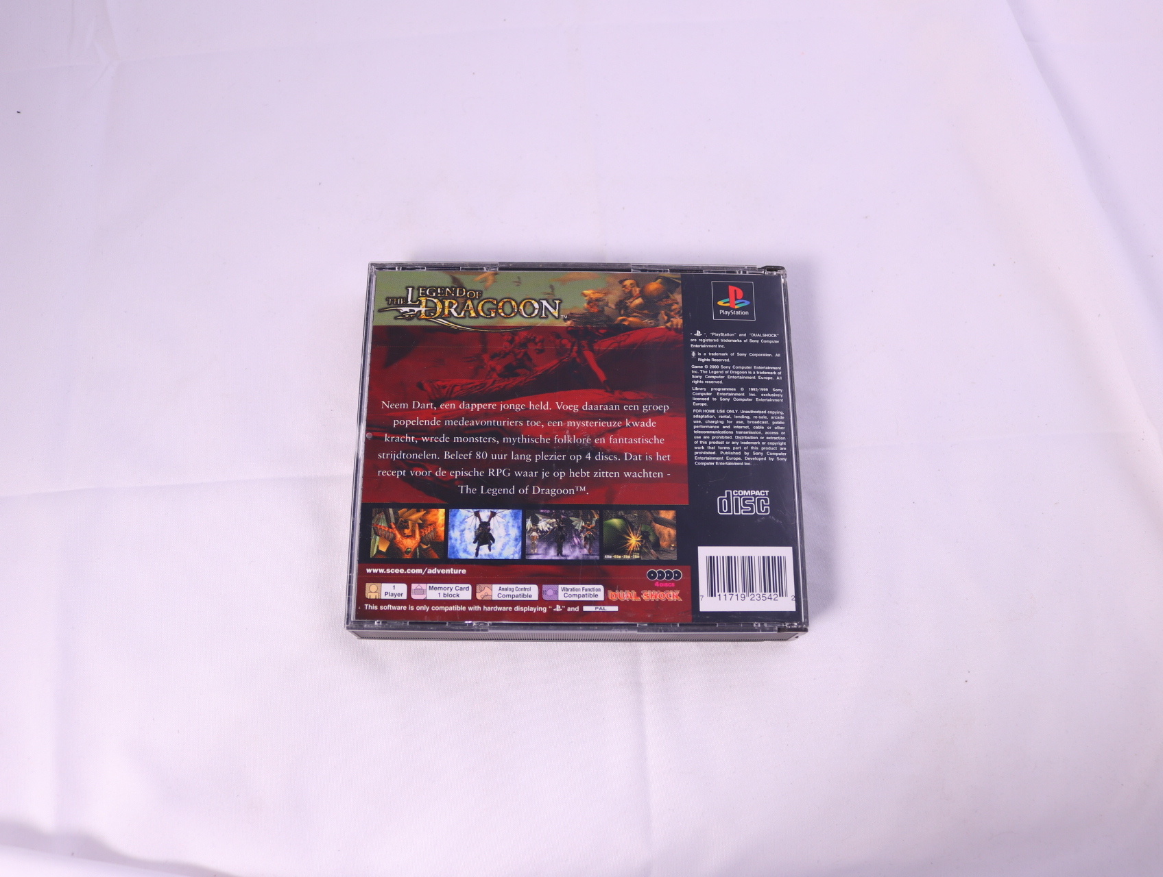 Playstation 1 - Legend of Dragoon - productfoto 2