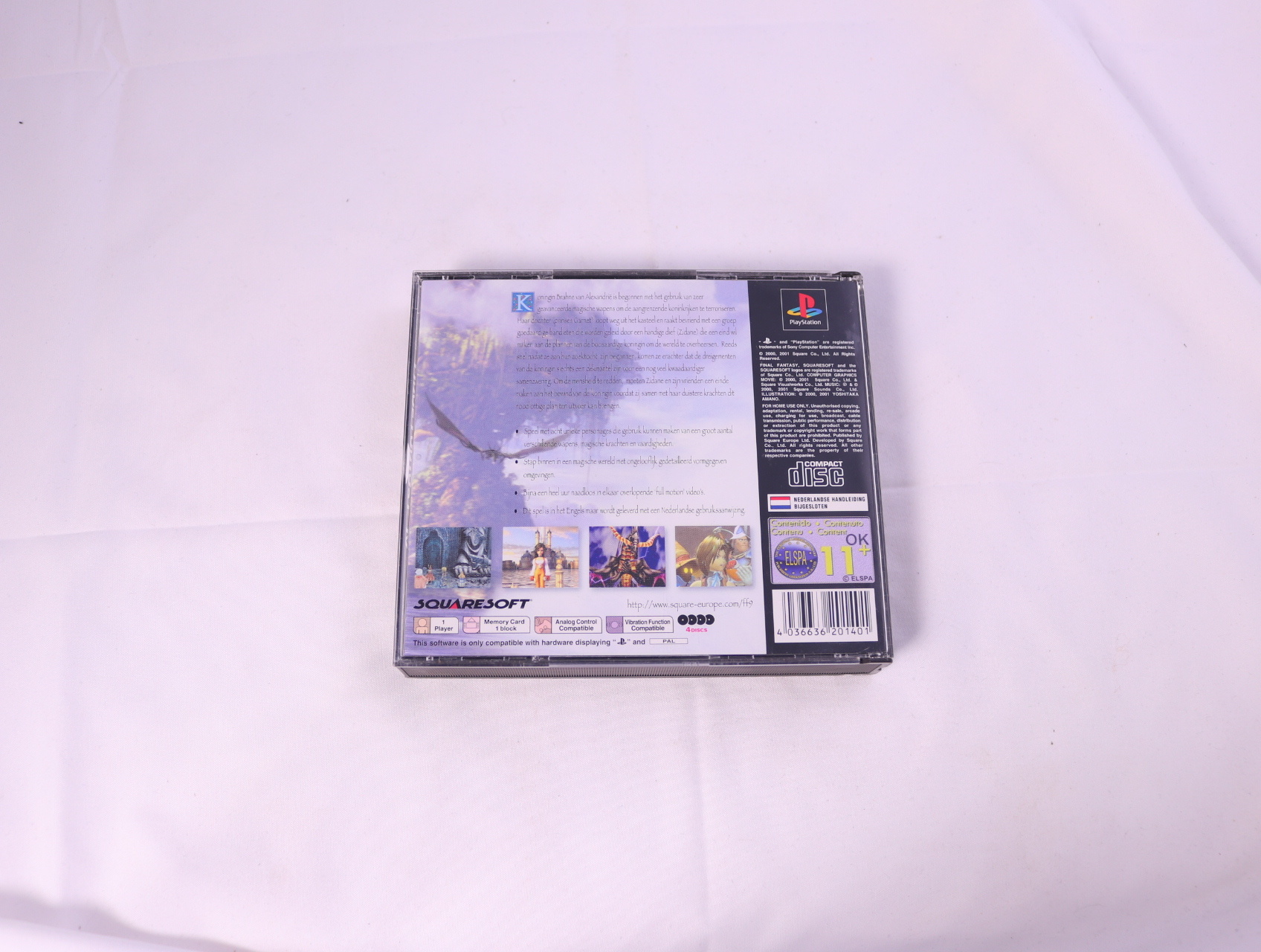 Playstation 1 - Final Fantasy IX - productfoto 2