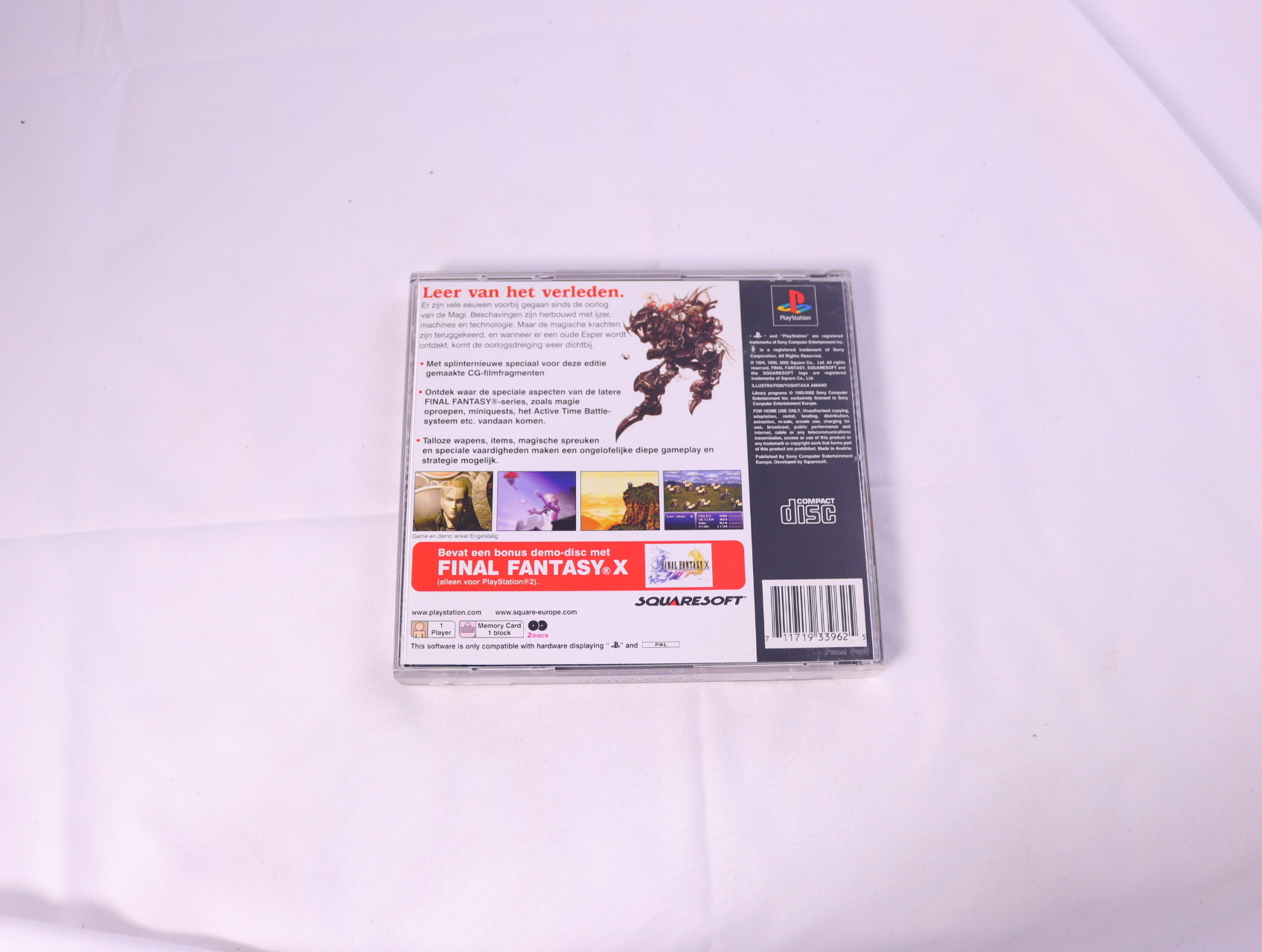 Playstation 1 - Final Fantasy VI - productfoto 2