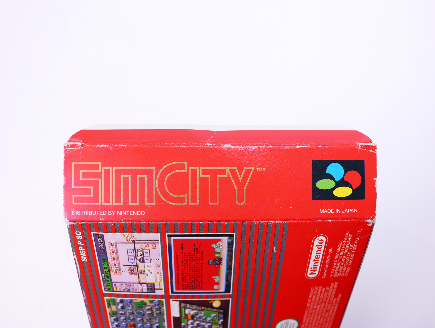 SNES - SimCity - Boxed CIB - productfoto 8