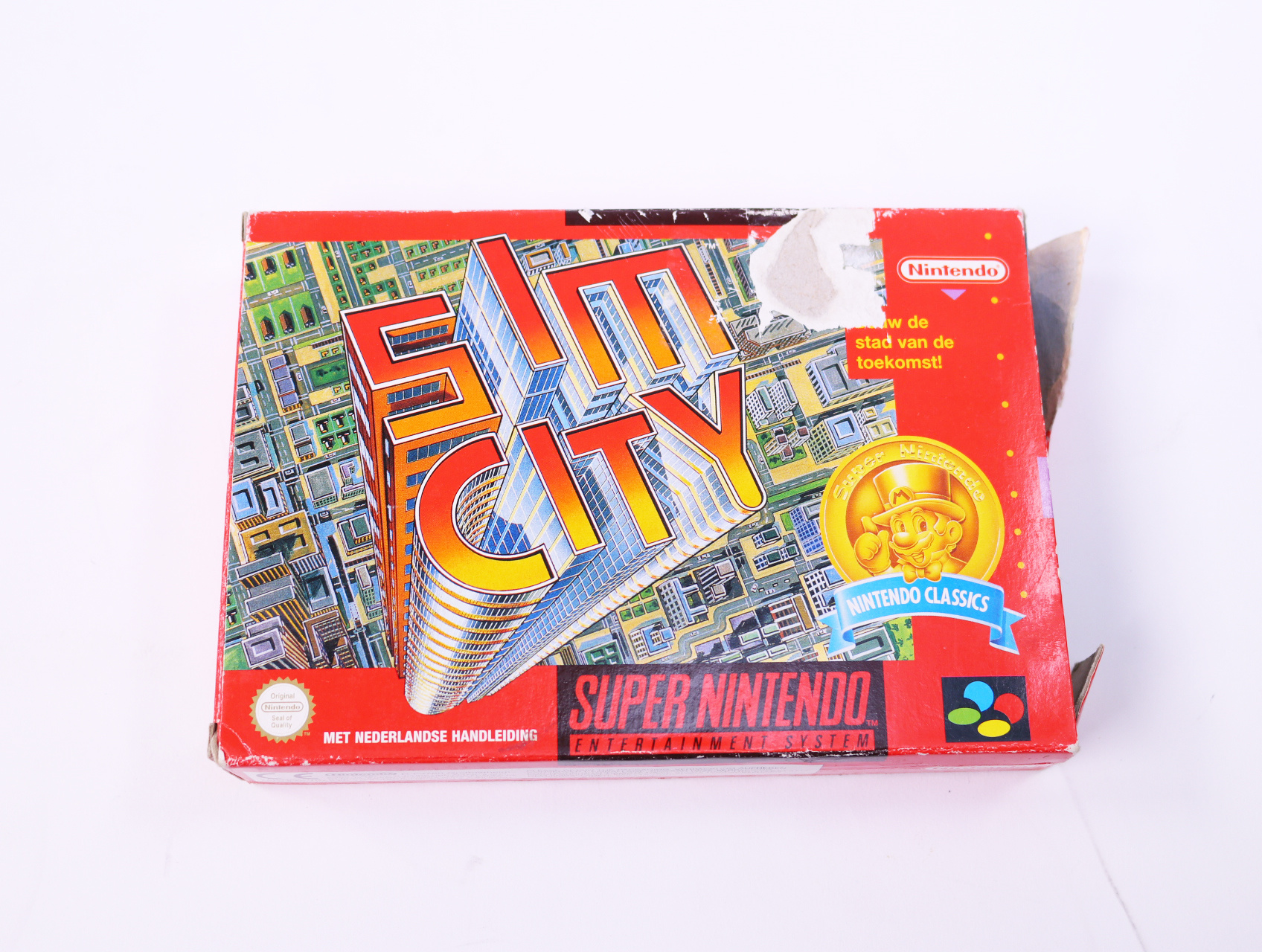 SNES - SimCity - Boxed CIB - productfoto 3