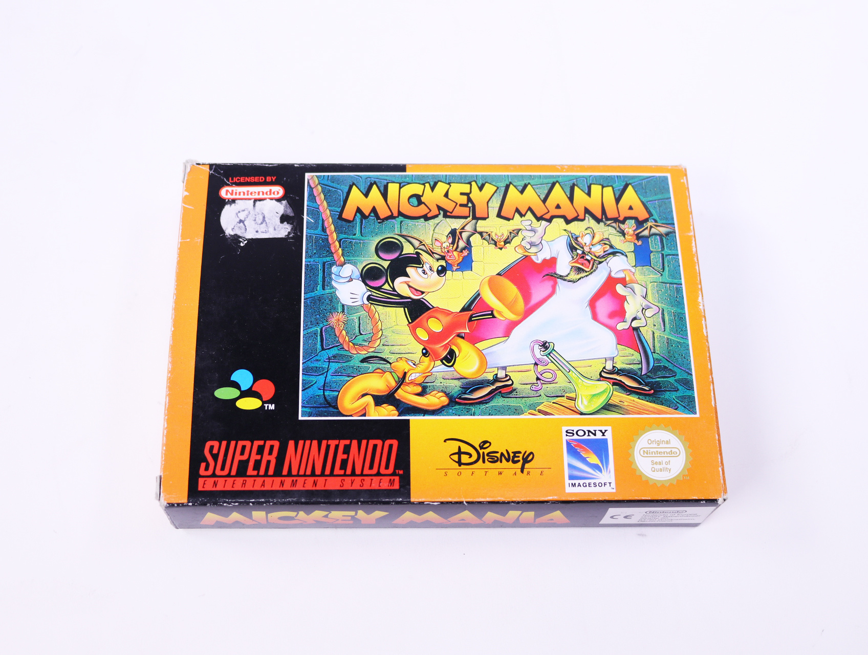 SNES - Mickey Mania - Boxed CIB - productfoto 3
