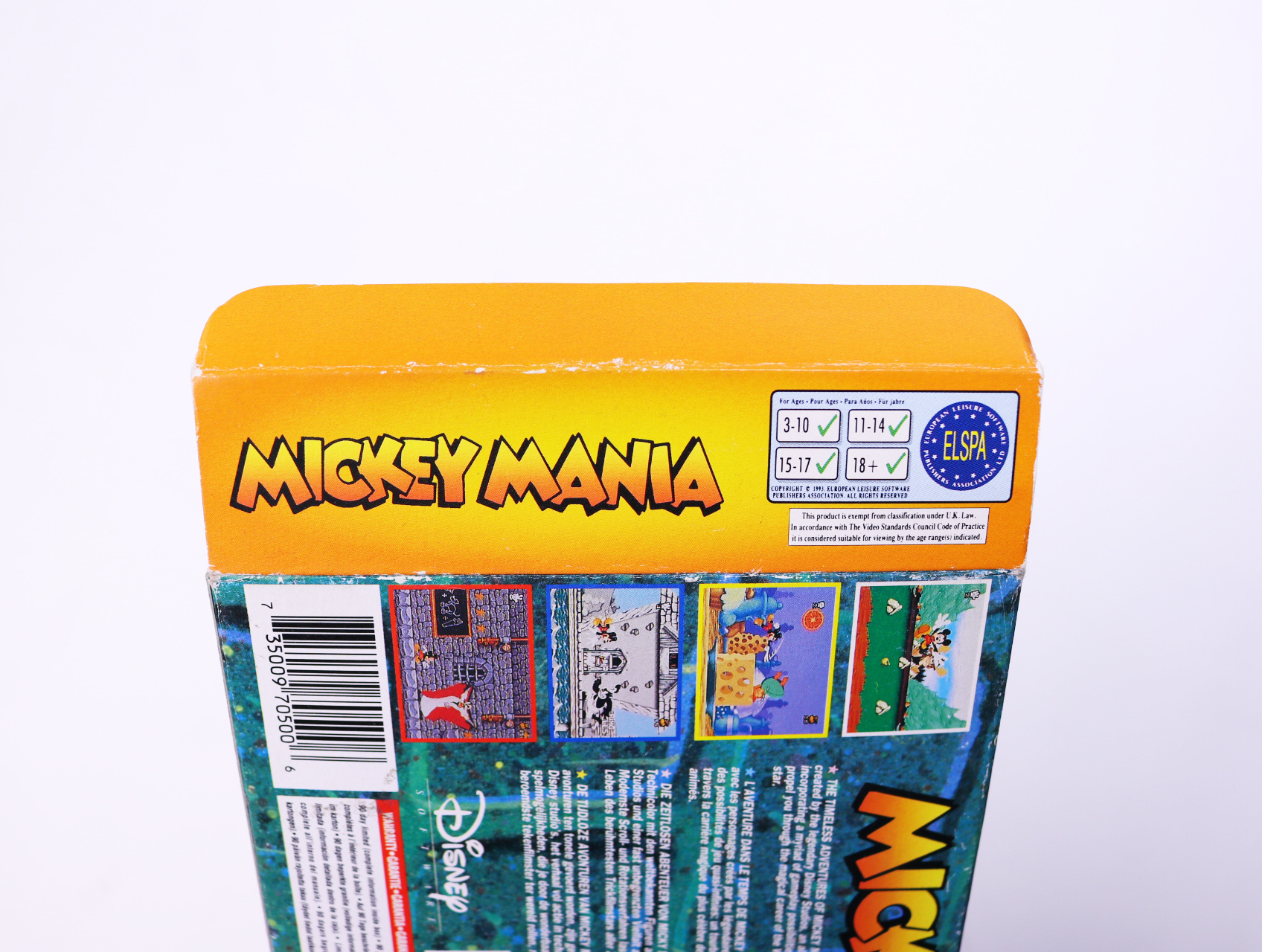 SNES - Mickey Mania - Boxed CIB - productfoto 7