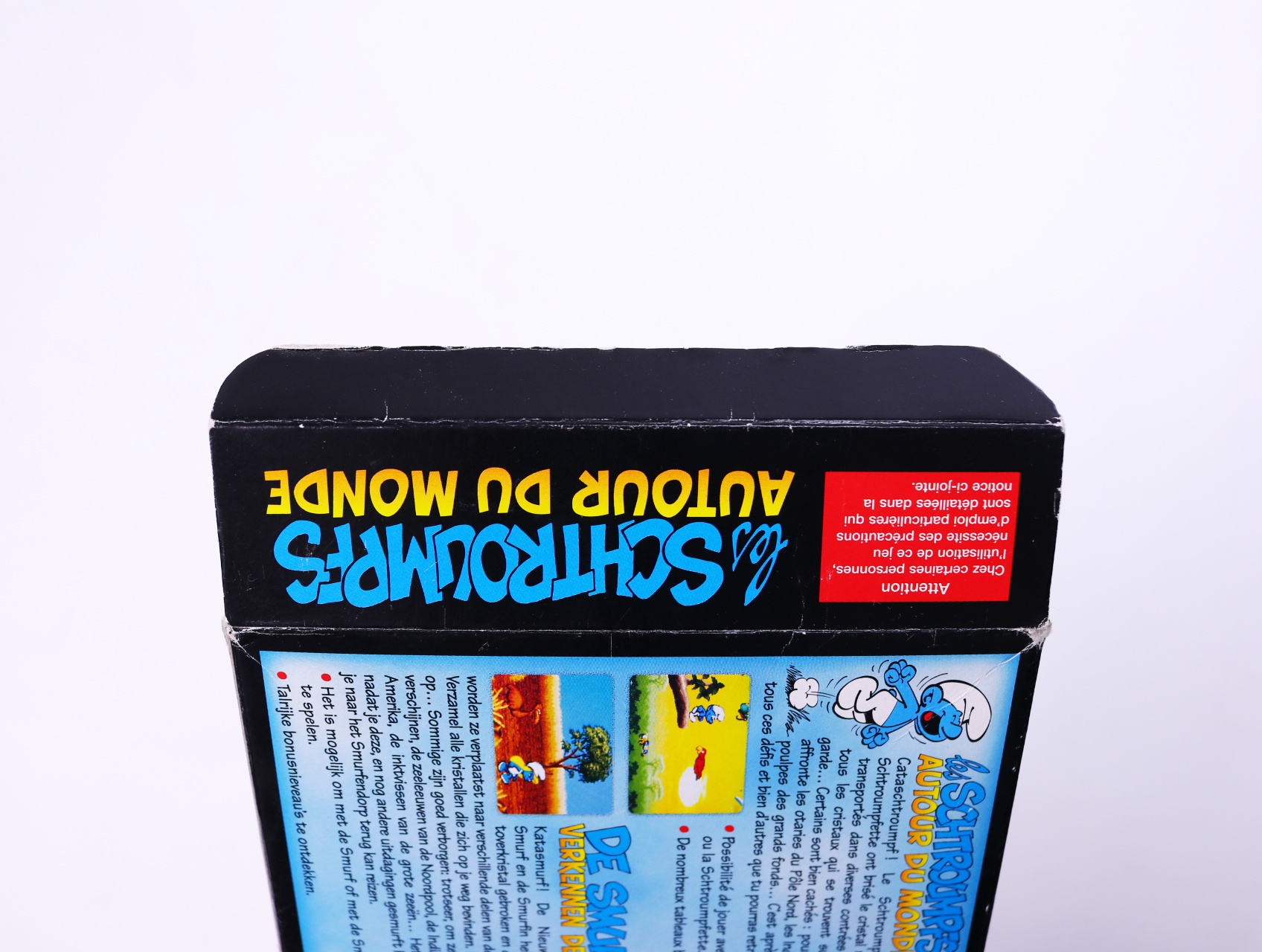 SNES - The Smurfs/ Les Schtroumpfs: Autour du Monde - Boxed CIB - productfoto 7