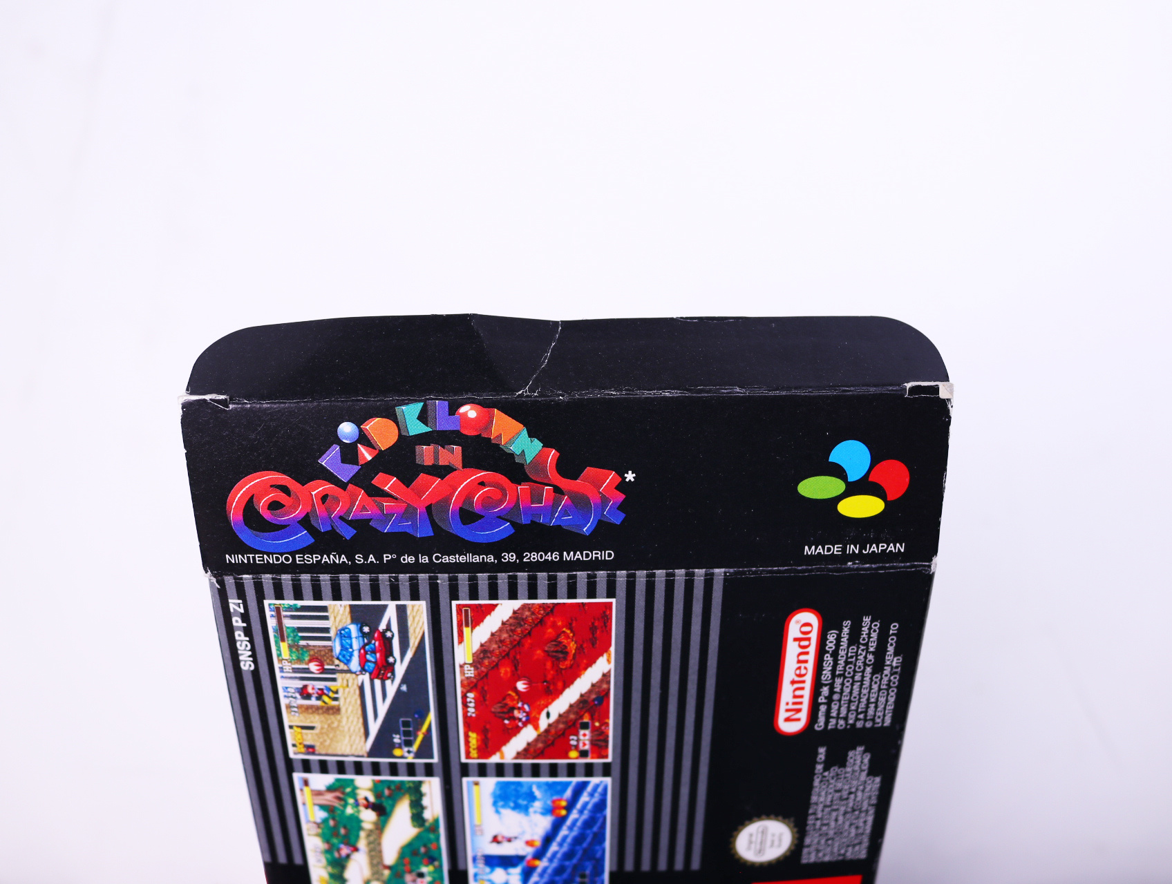 SNES - Kid Klown in Crazy Chase - Boxed CIB - productfoto 7