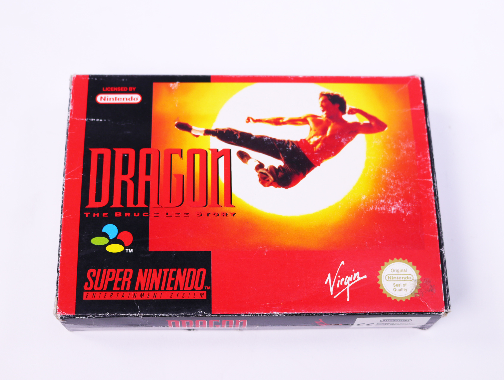 SNES - Dragon: The Bruce Lee Story - Boxed CIB - productfoto 3