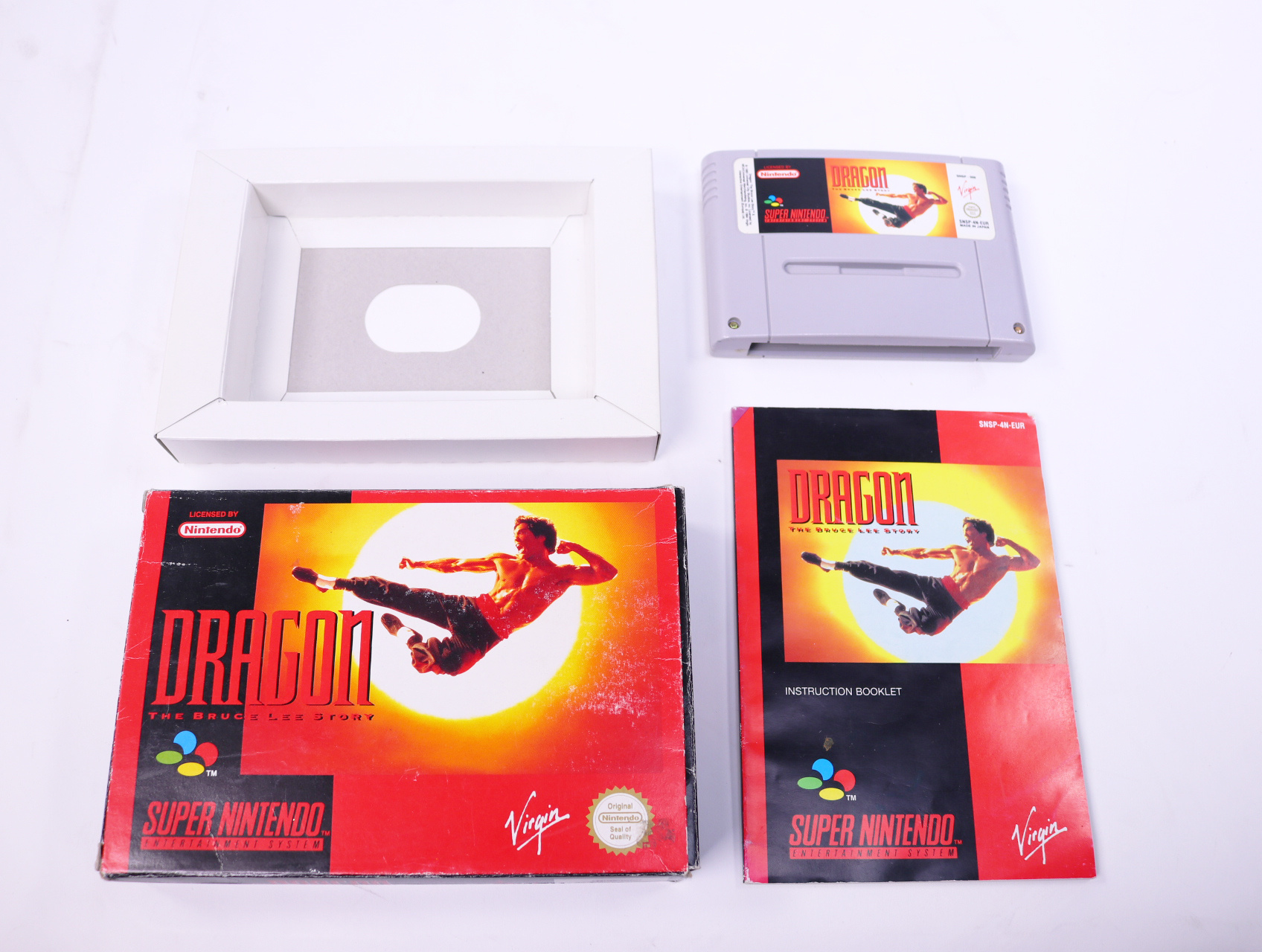 SNES - Dragon: The Bruce Lee Story - Boxed CIB