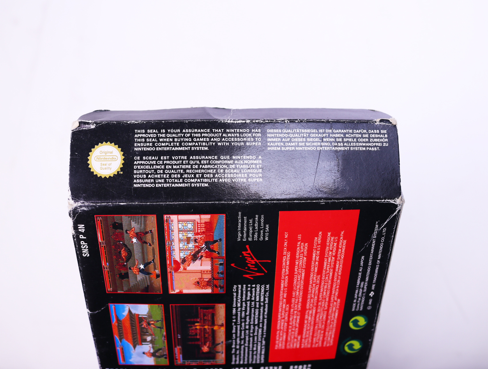 SNES - Dragon: The Bruce Lee Story - Boxed CIB - productfoto 8