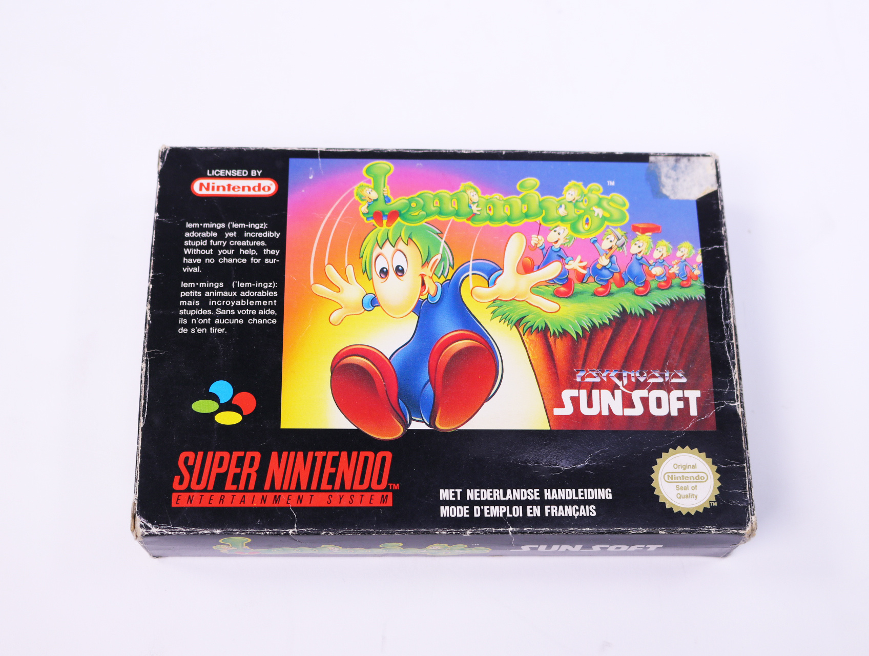 SNES - Lemmings - Boxed CIB - productfoto 3