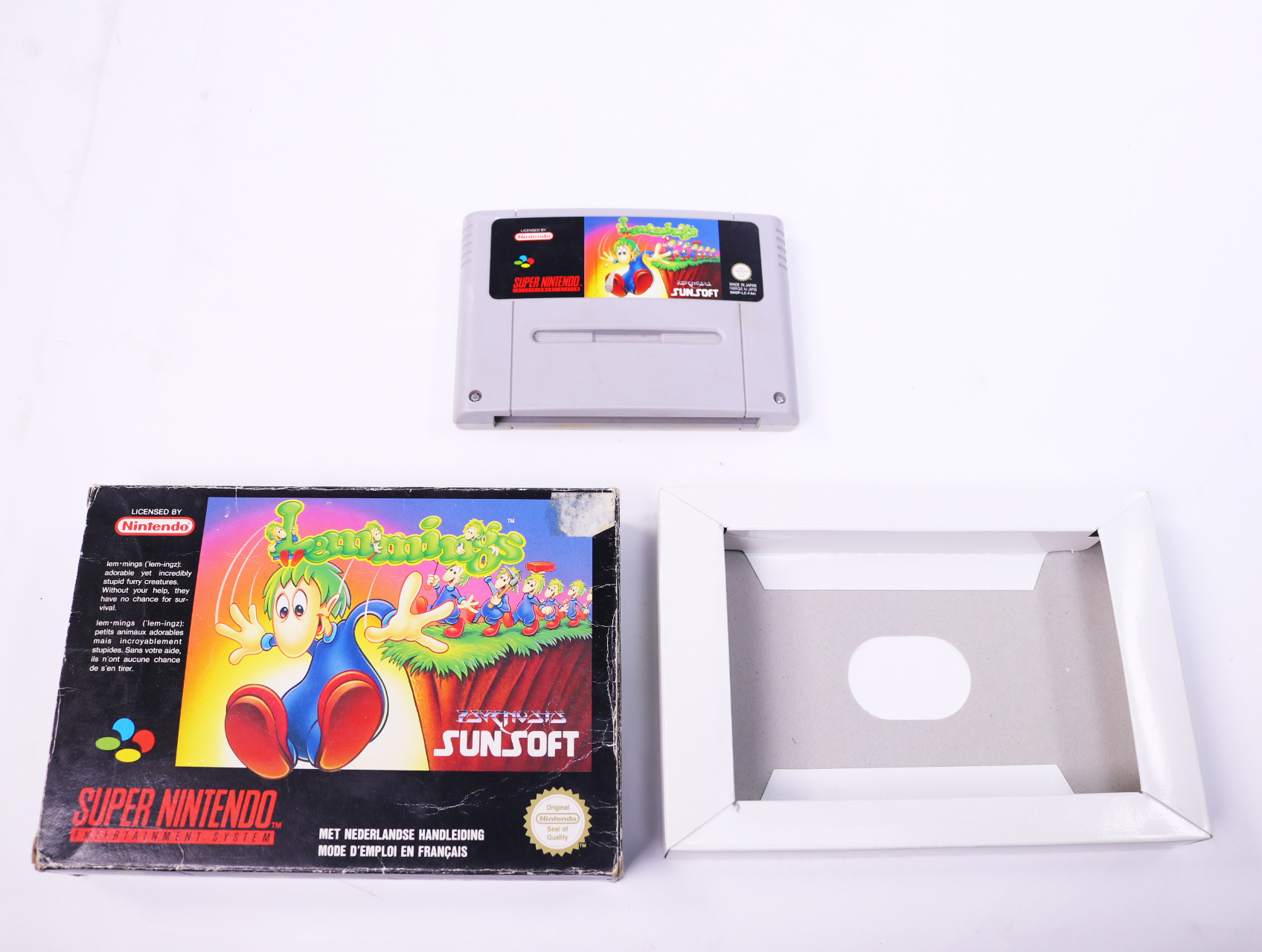 SNES - Lemmings - Boxed CIB