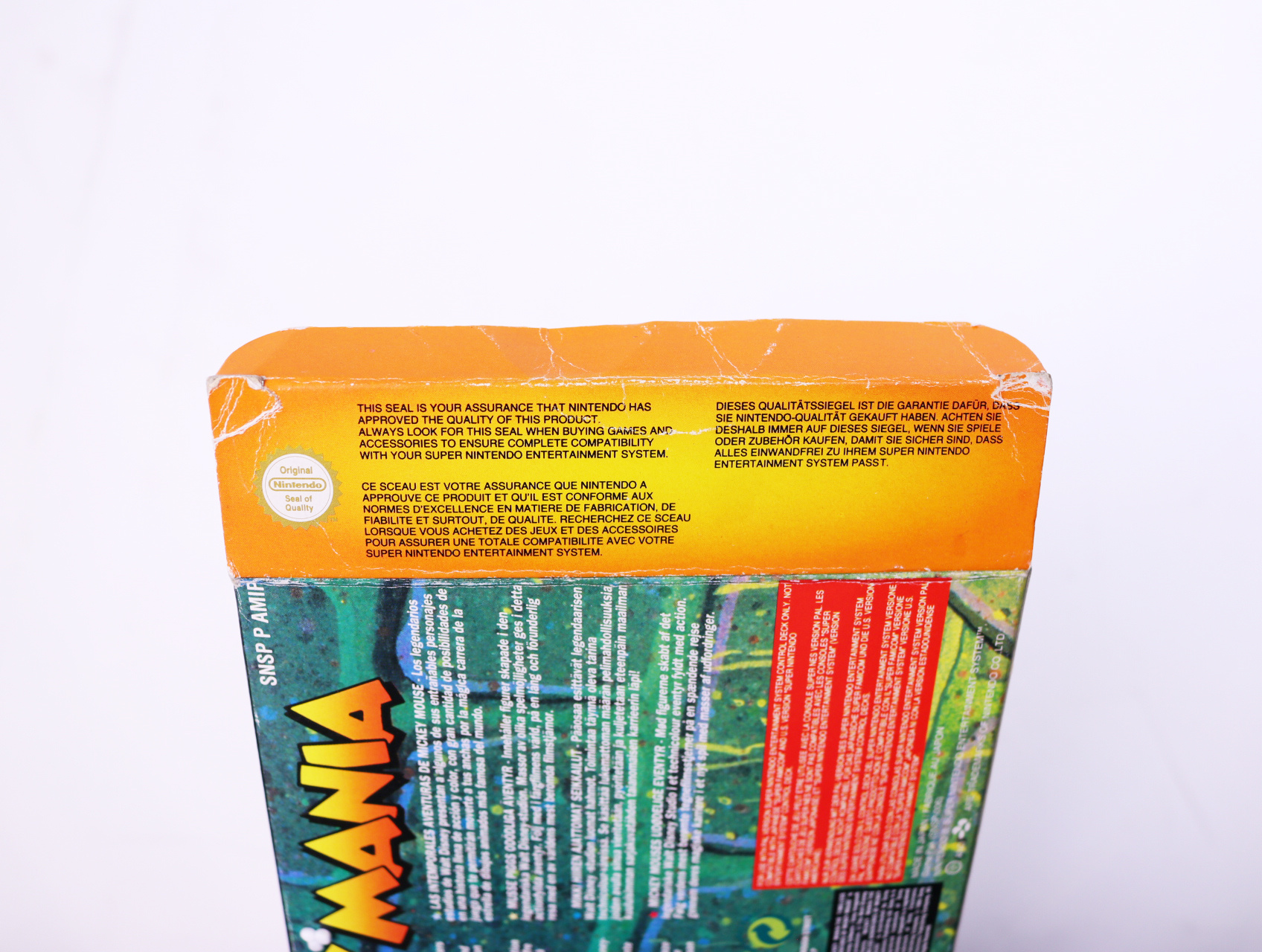 SNES - Mickey Mania - Boxed - productfoto 6
