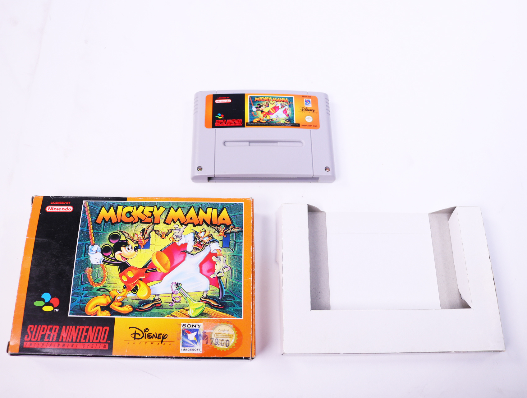 SNES - Mickey Mania - Boxed